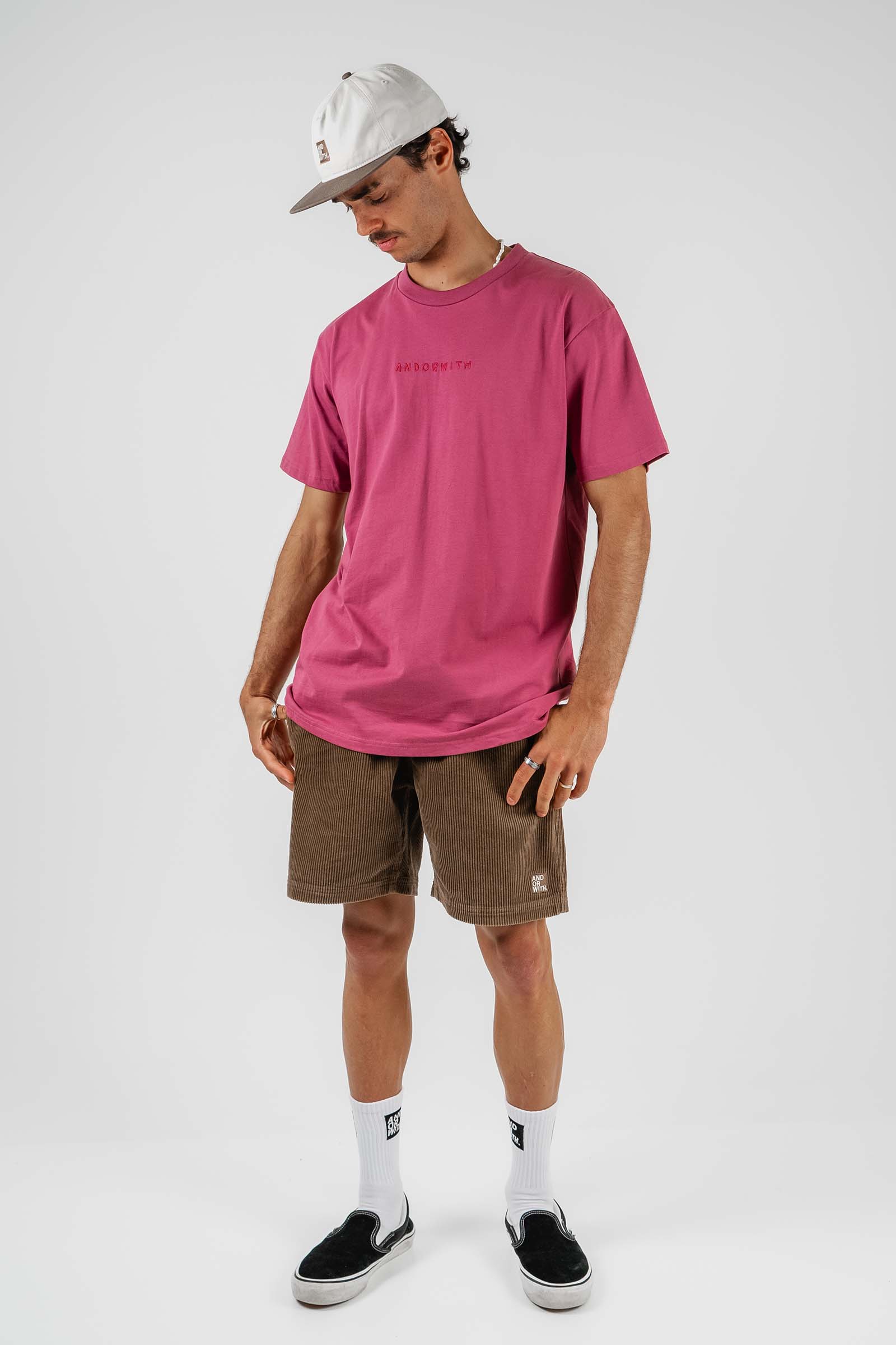 Family Tee Cranberry