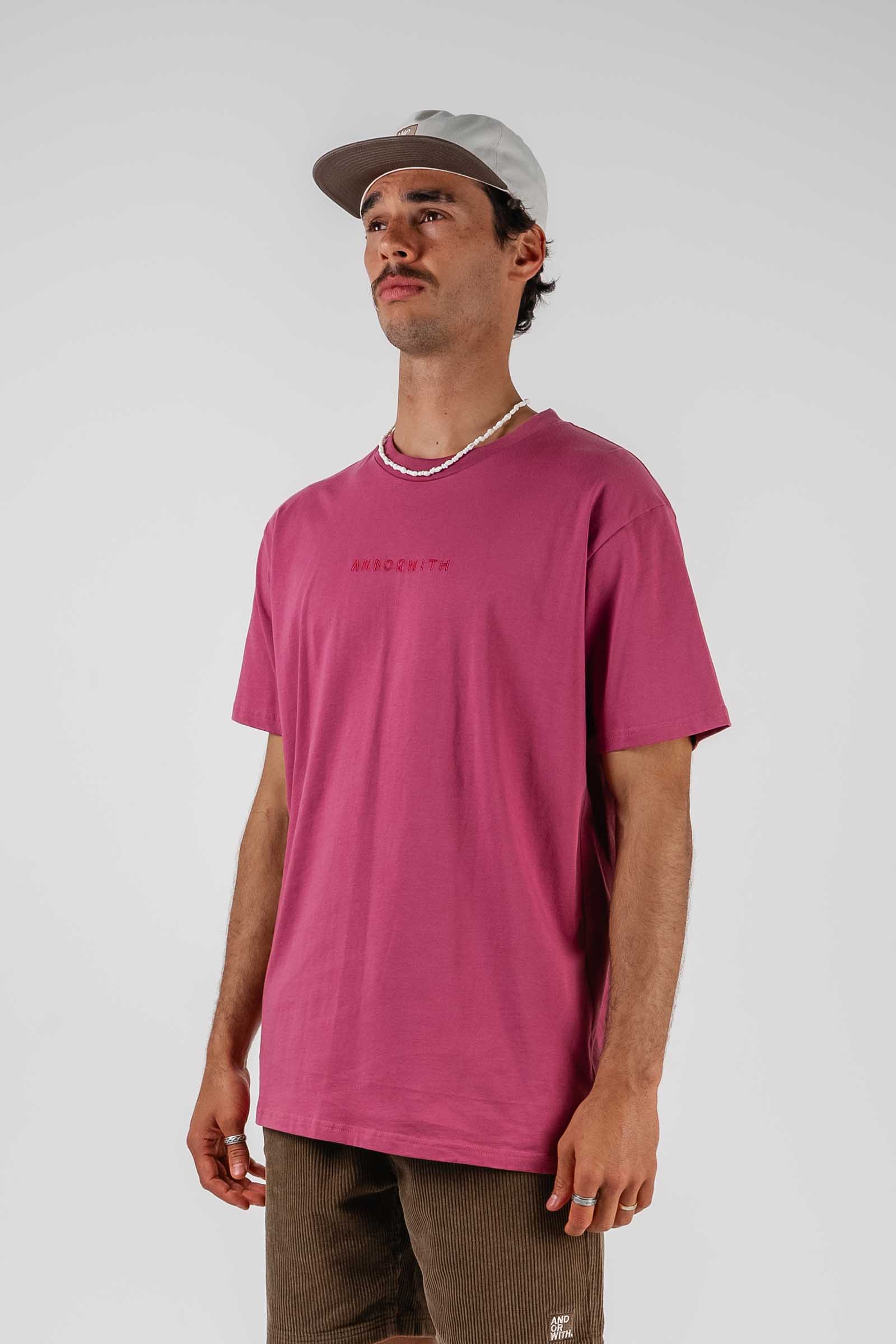 Family Tee Cranberry