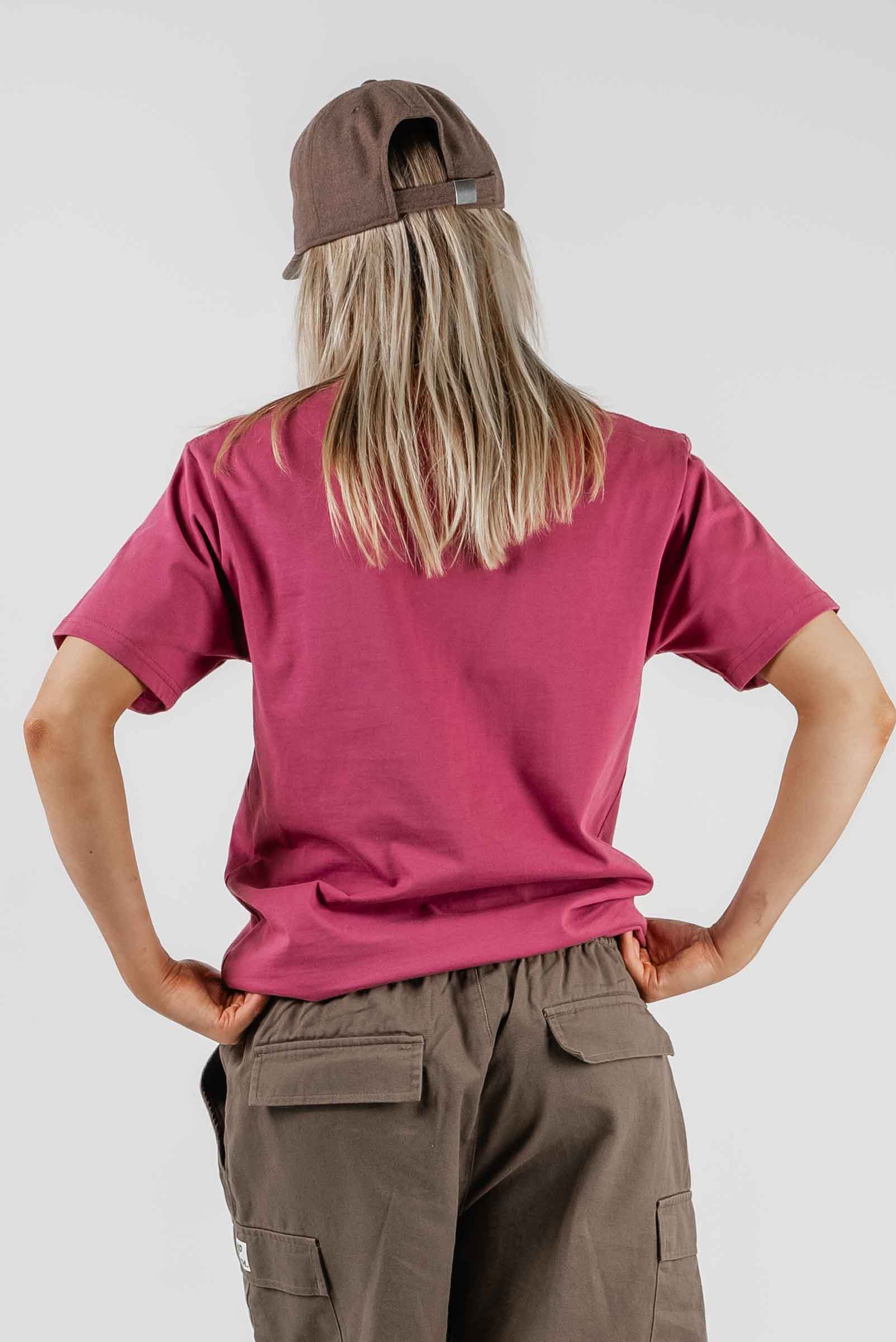 Family Tee Cranberry