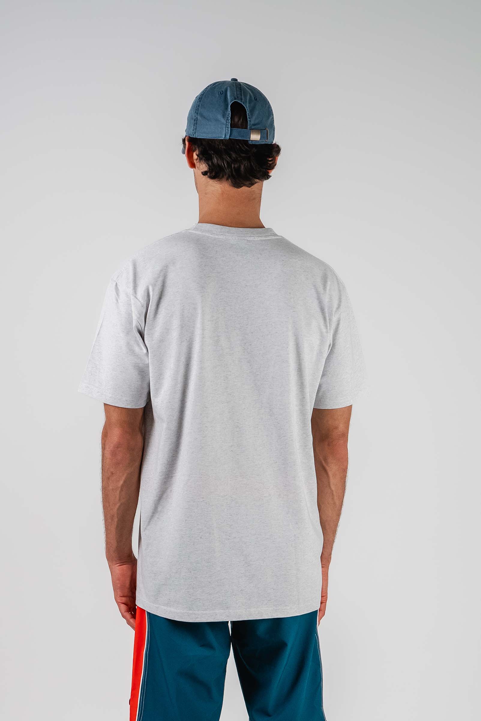 Family Tee White Marle