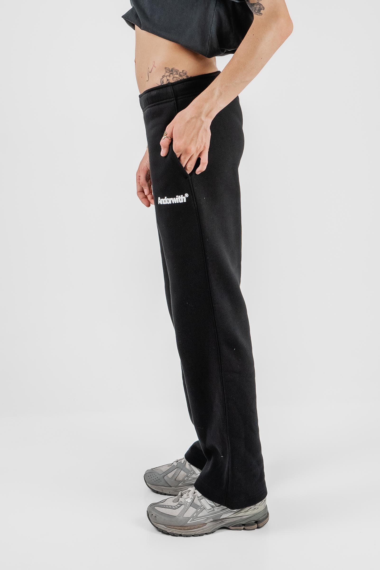 Rock Star Track Pants Black
