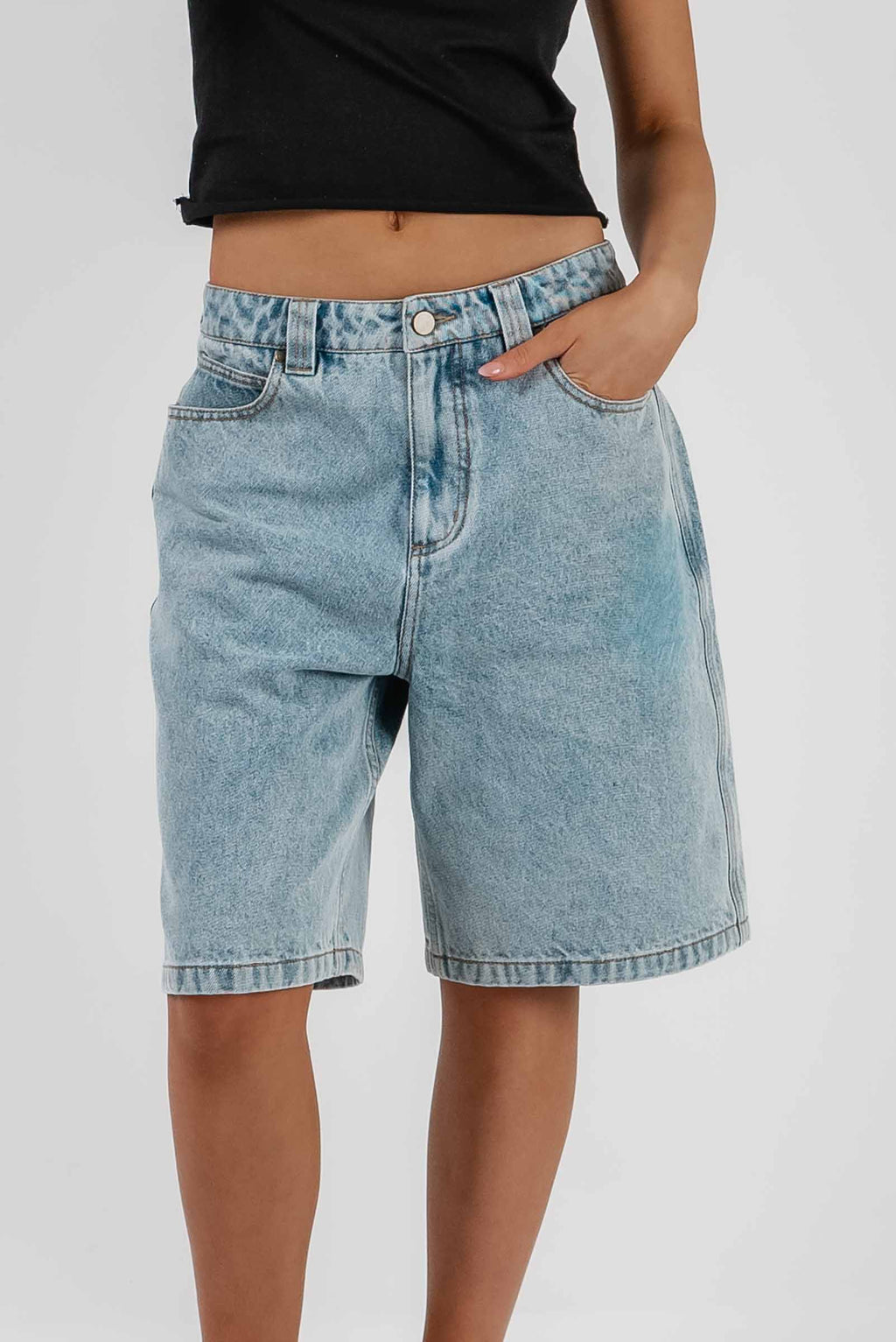 Waves Denim 21" Workwear Shorts