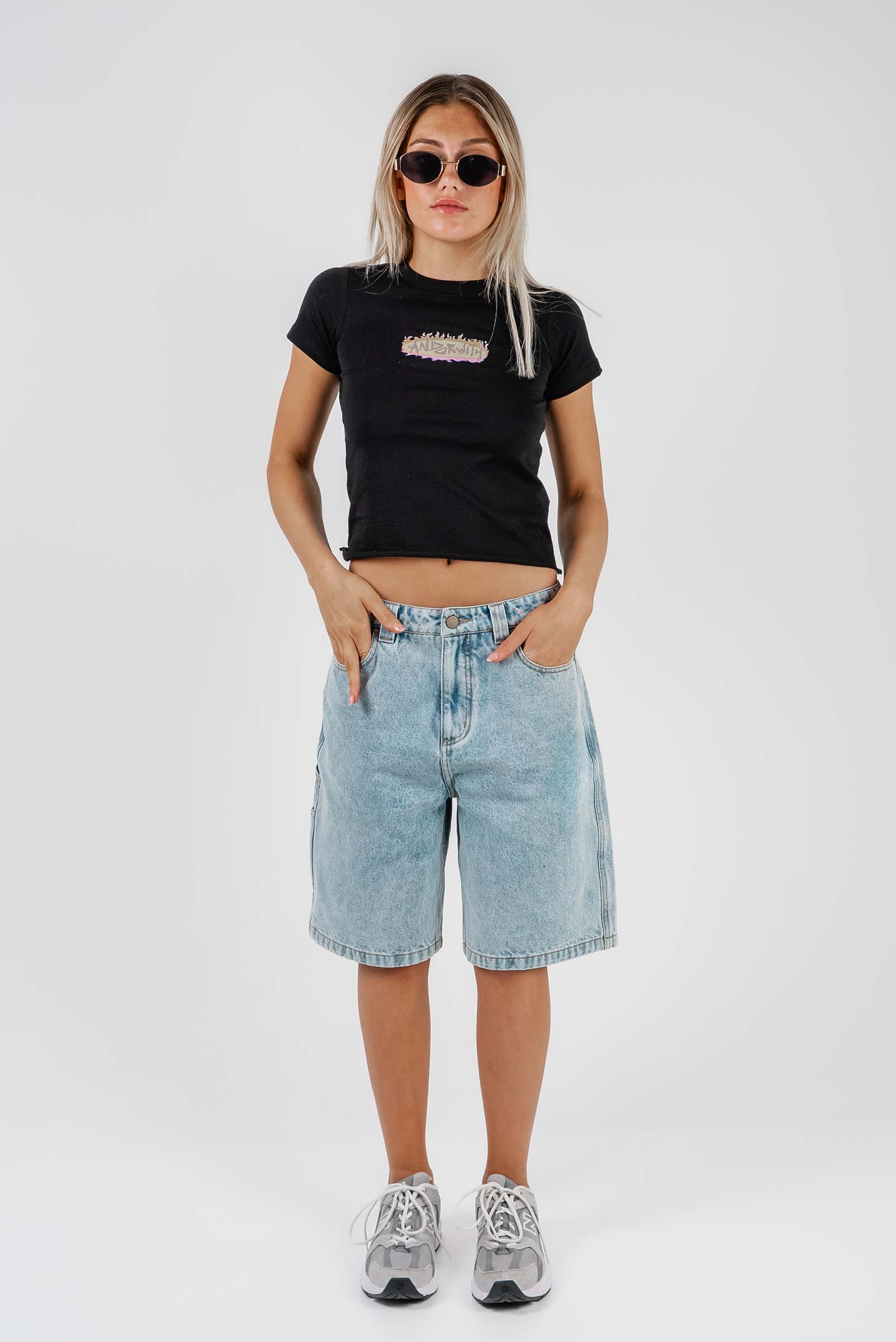 Waves Denim 21" Workwear Shorts