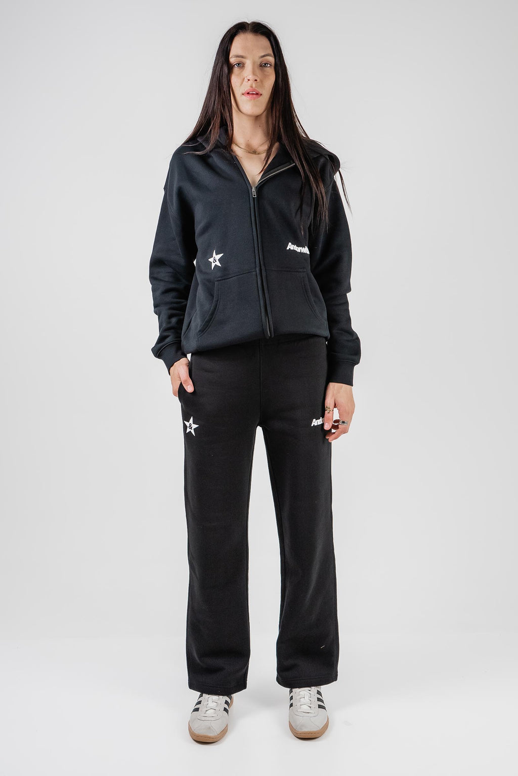 Rock Star Hoodie Black