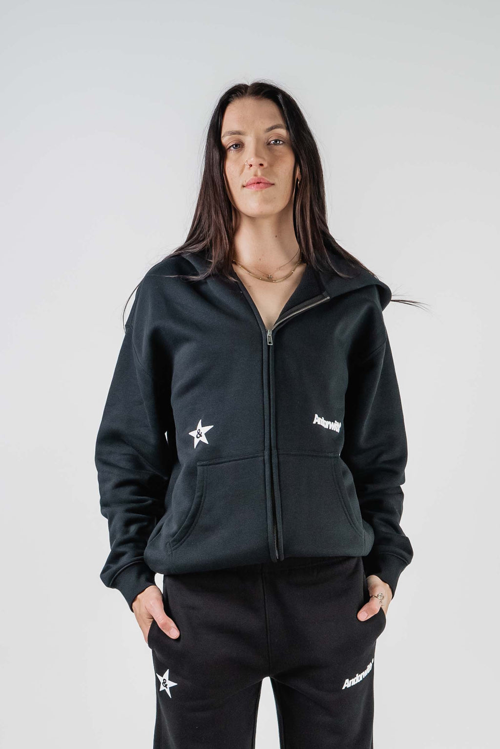 Rock Star Hoodie Black