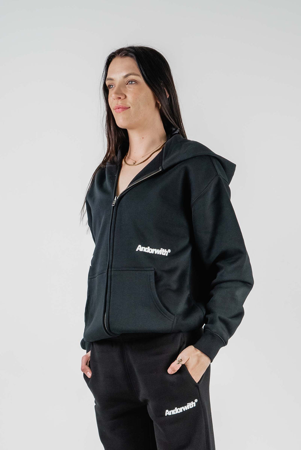 Rock Star Hoodie Black