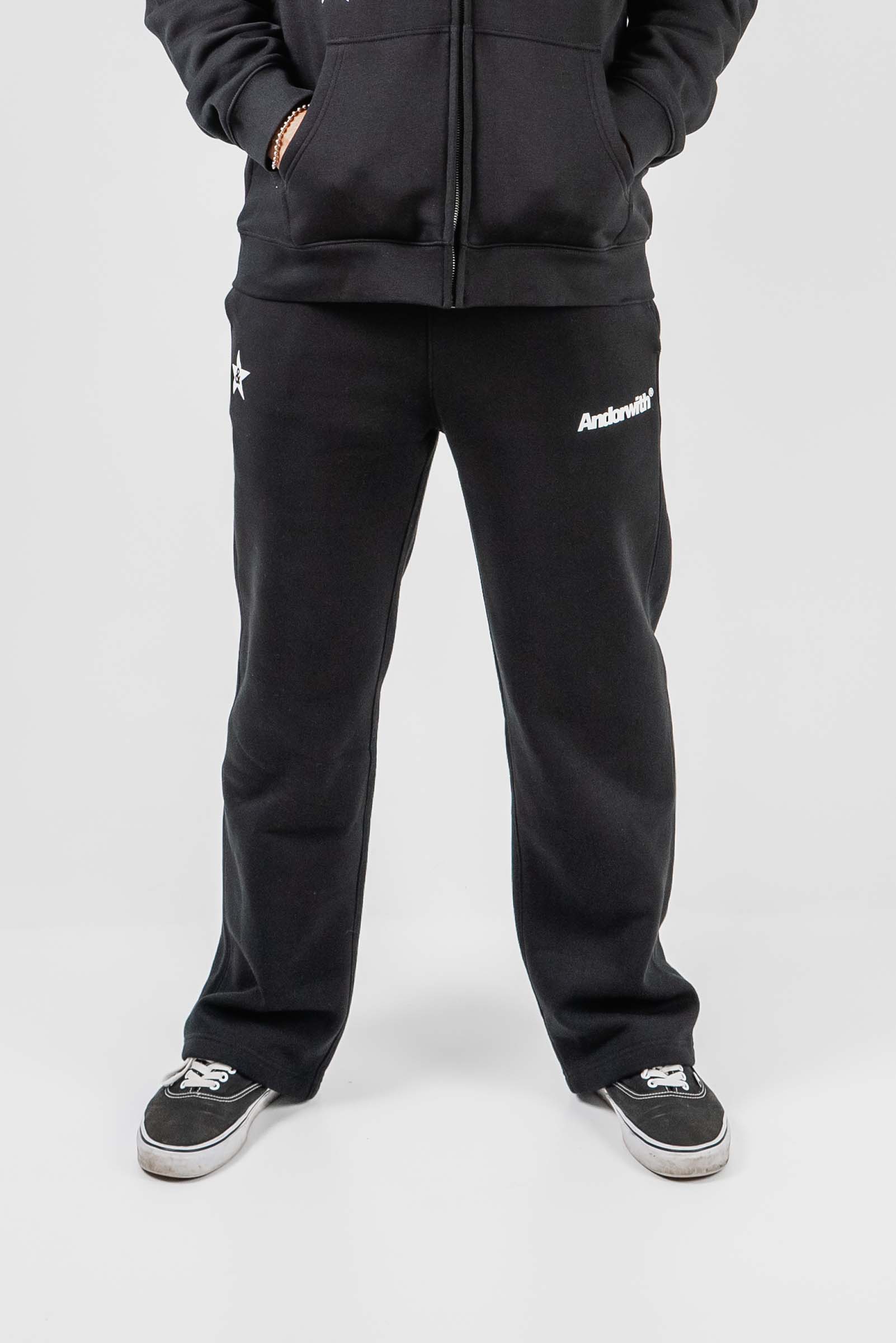 Rock Star Track Pants Black