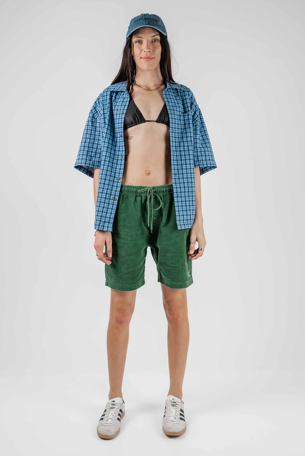 Beach Bum Corduroy Shorts Green