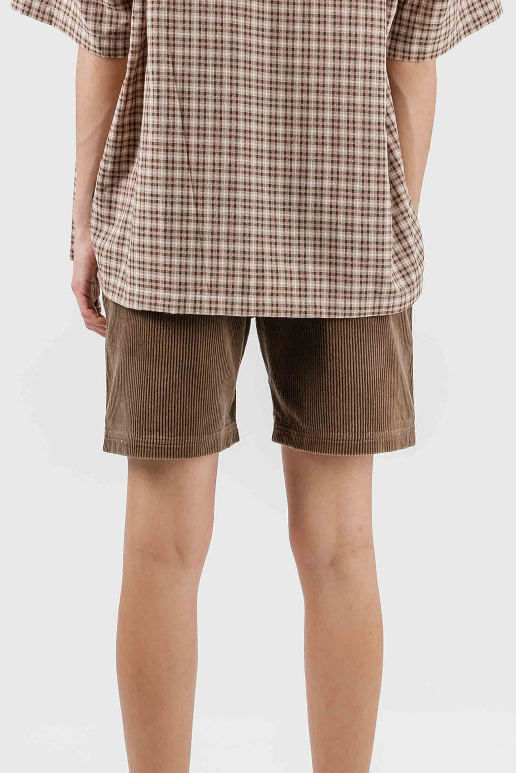 Beach Bum Corduroy Shorts Brown