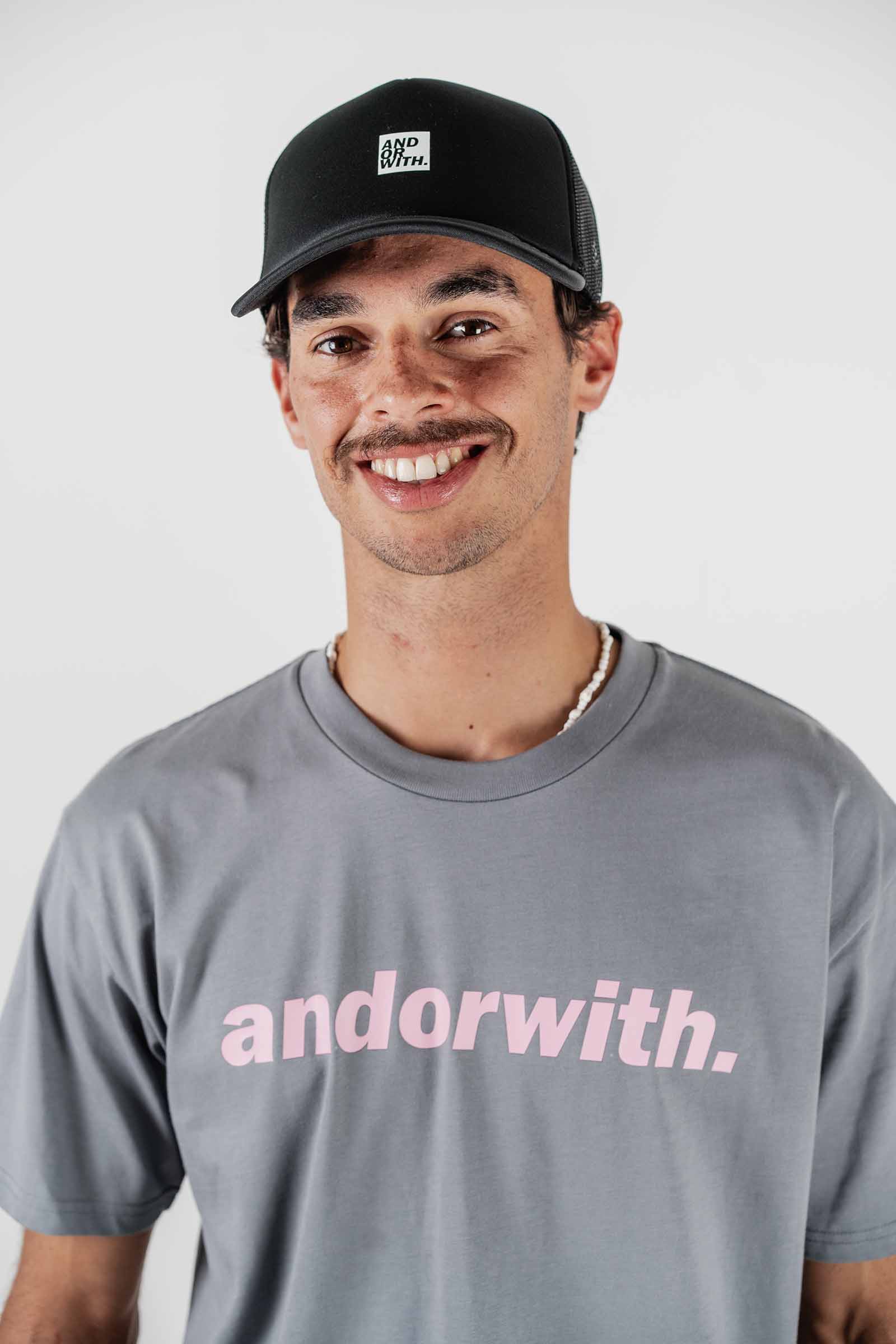 Logo Foam Trucker Hat Black