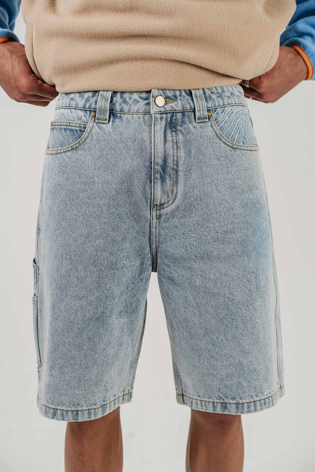 Waves Denim 21" Workwear Shorts