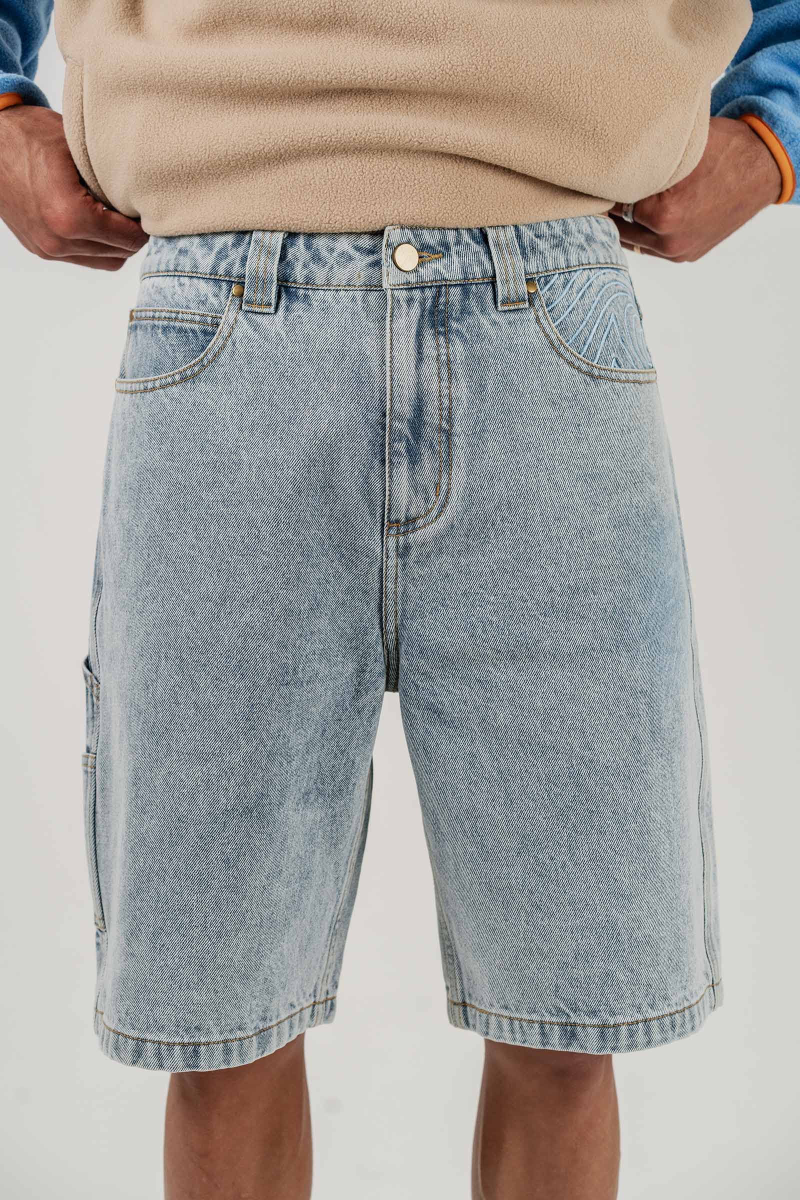 Waves Denim 21" Workwear Shorts