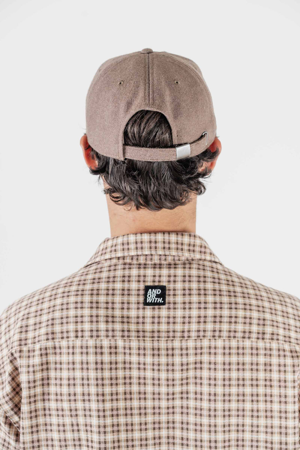 Team Wool Baseball Cap Coffee