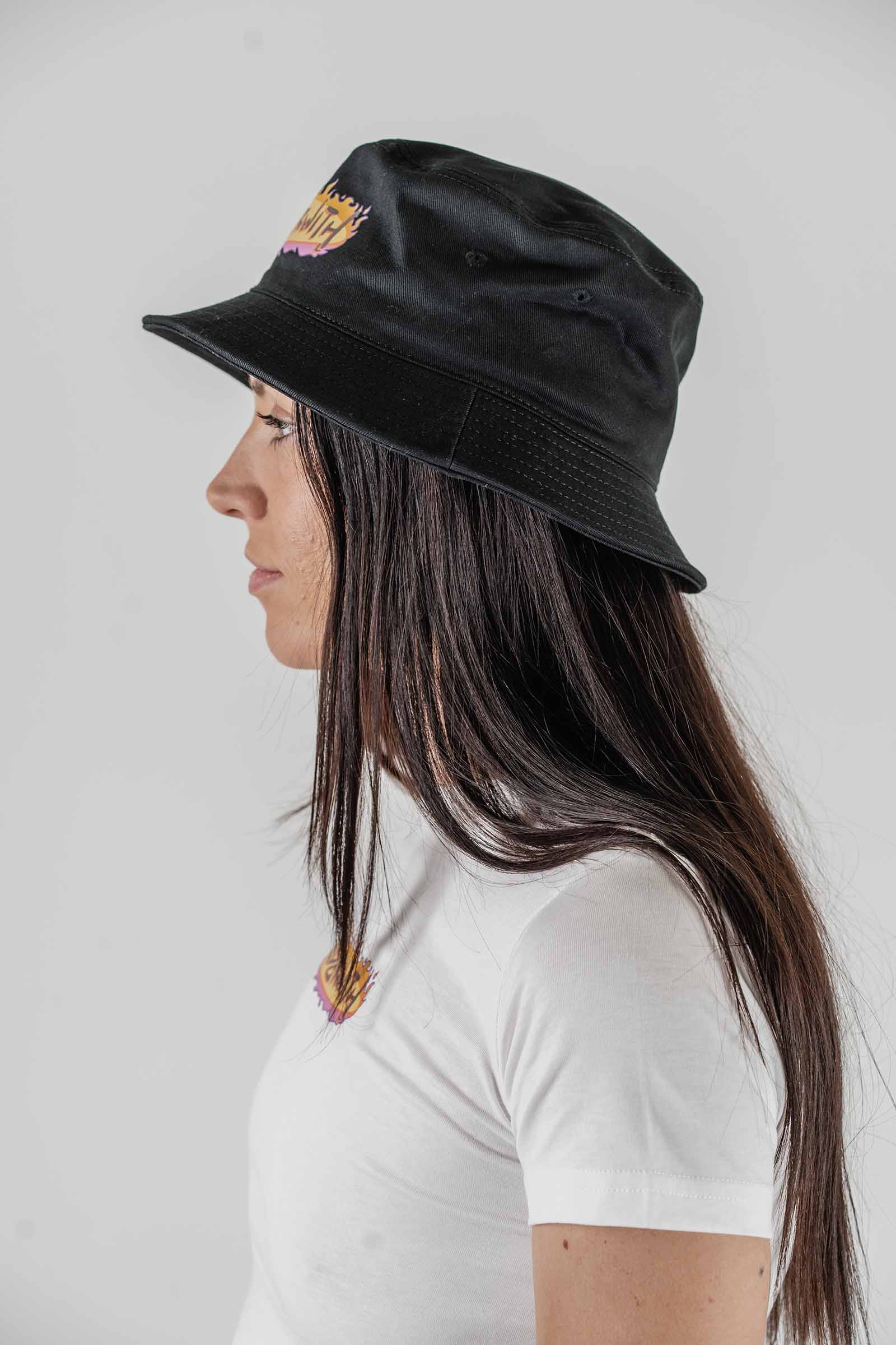 On Fire Bucket Cap Black