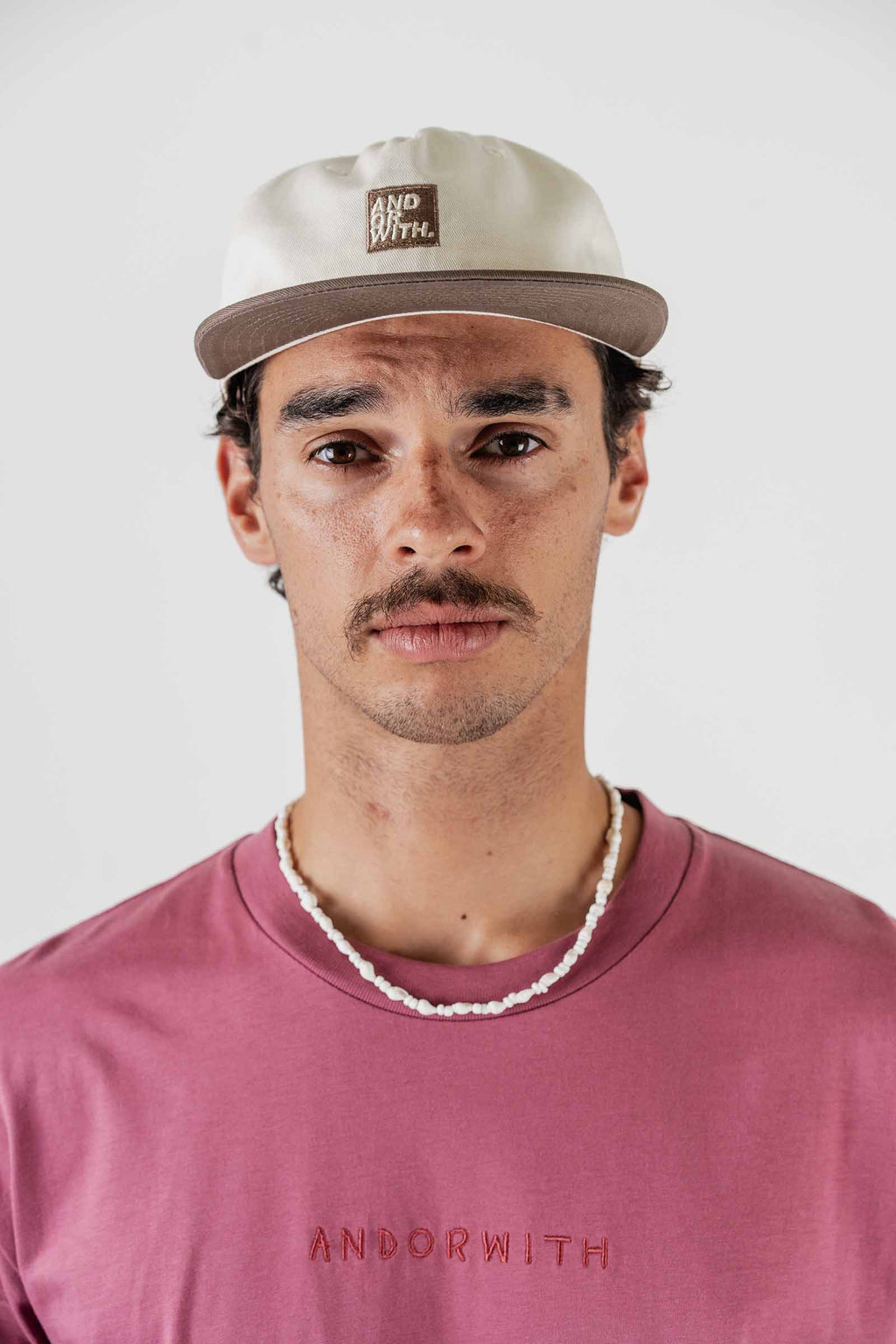 Logo Baseball Cap Cream/Coffee