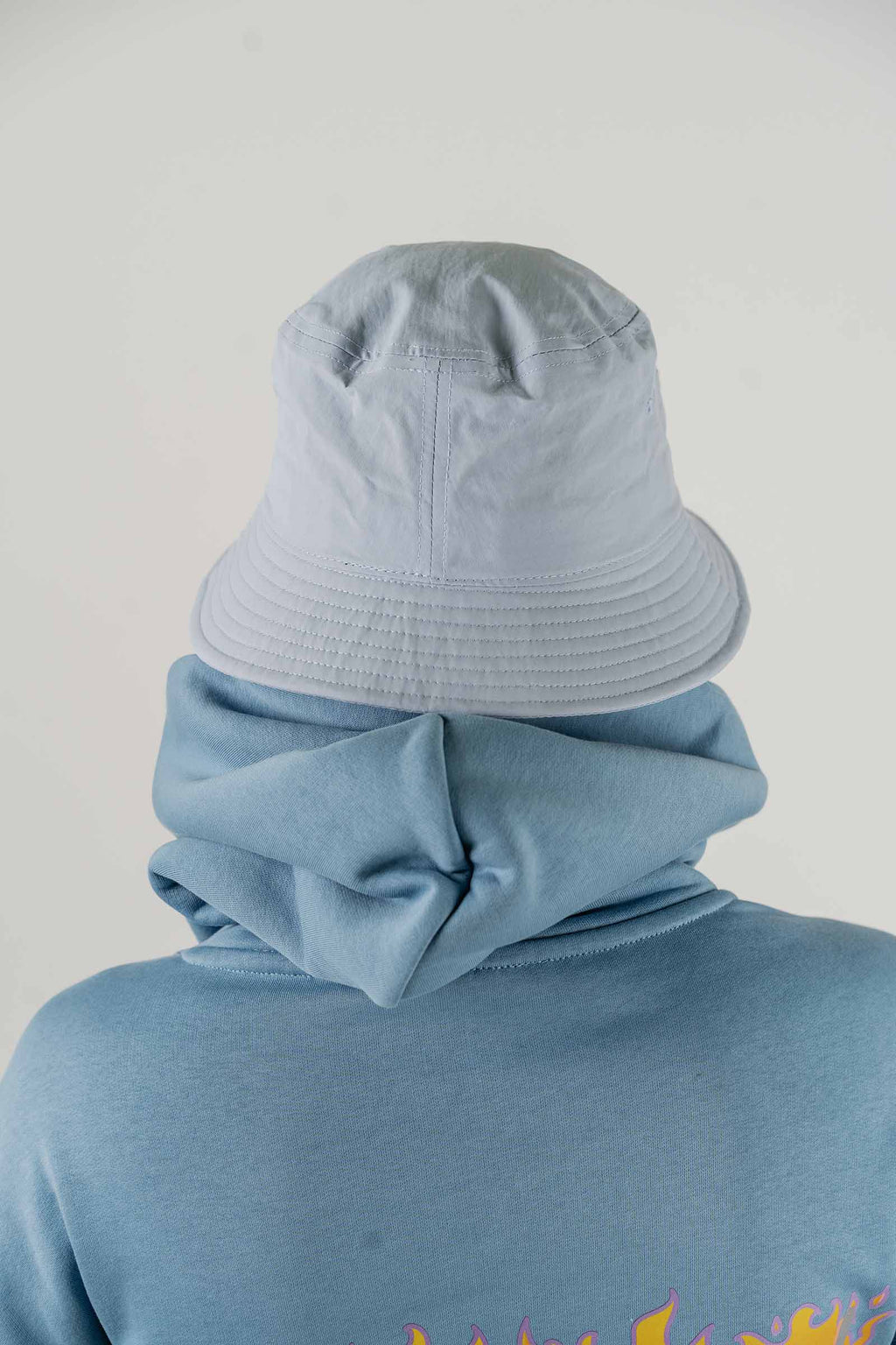 On Fire Bucket Hat Blue