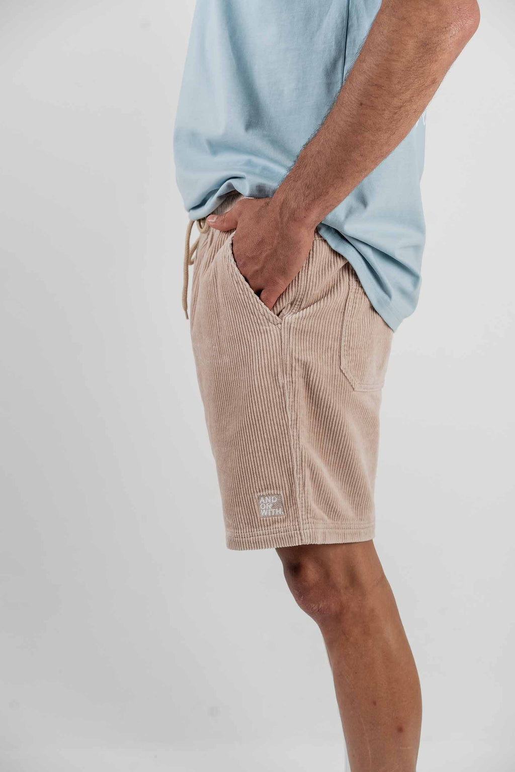 Beach Bum Corduroy Shorts Cream