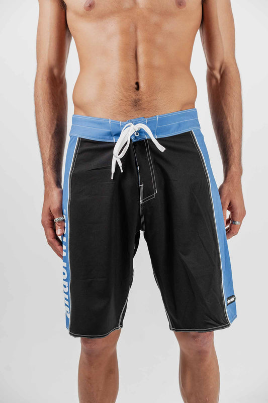 Statement Surf 20" Boardshort Black/Blue