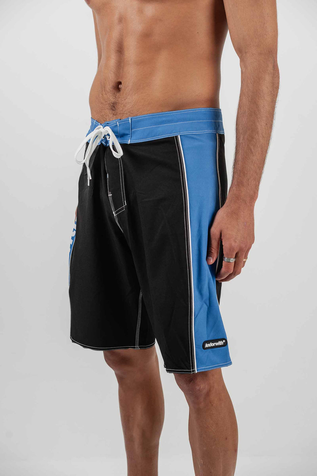 Statement Surf 20" Boardshort Black/Blue