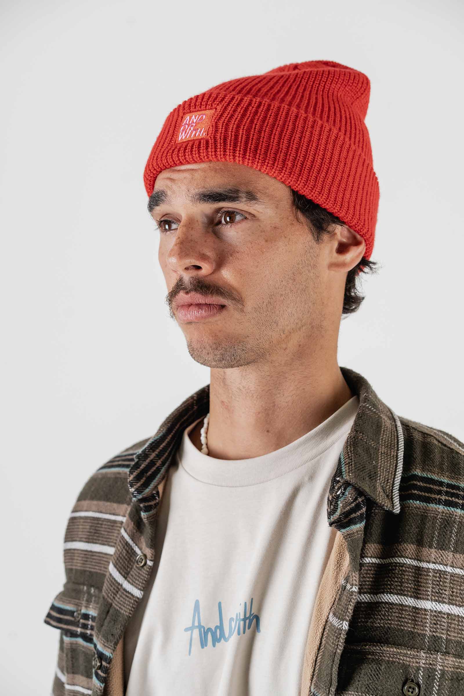 Logo Beanie Red