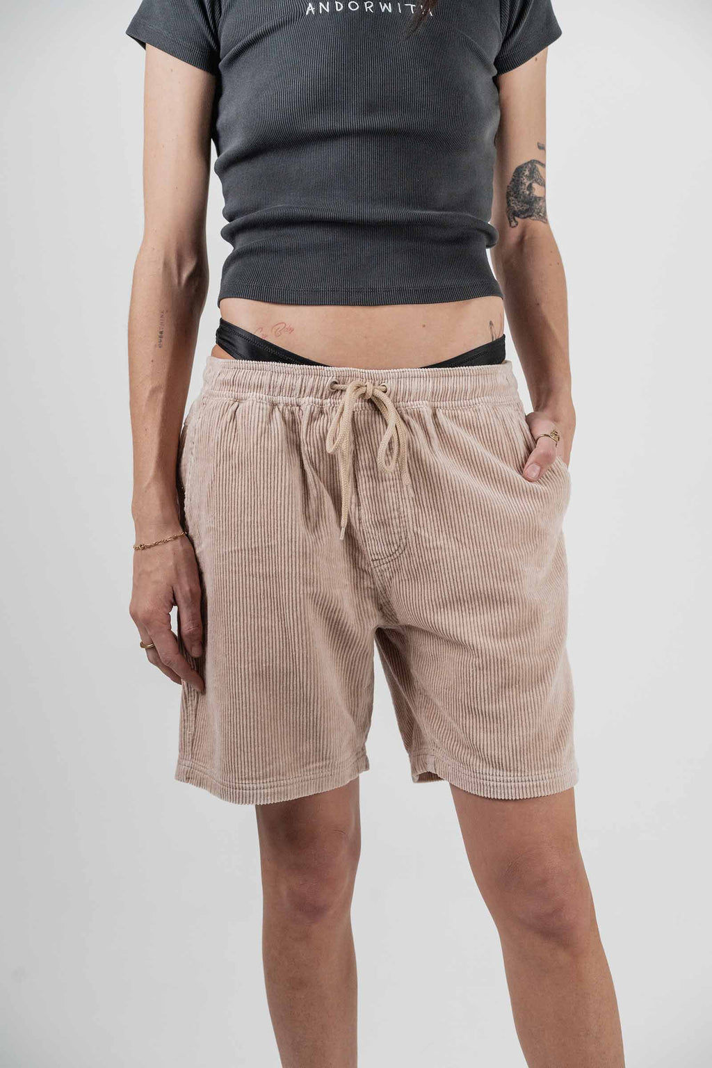 Beach Bum Corduroy Shorts Cream