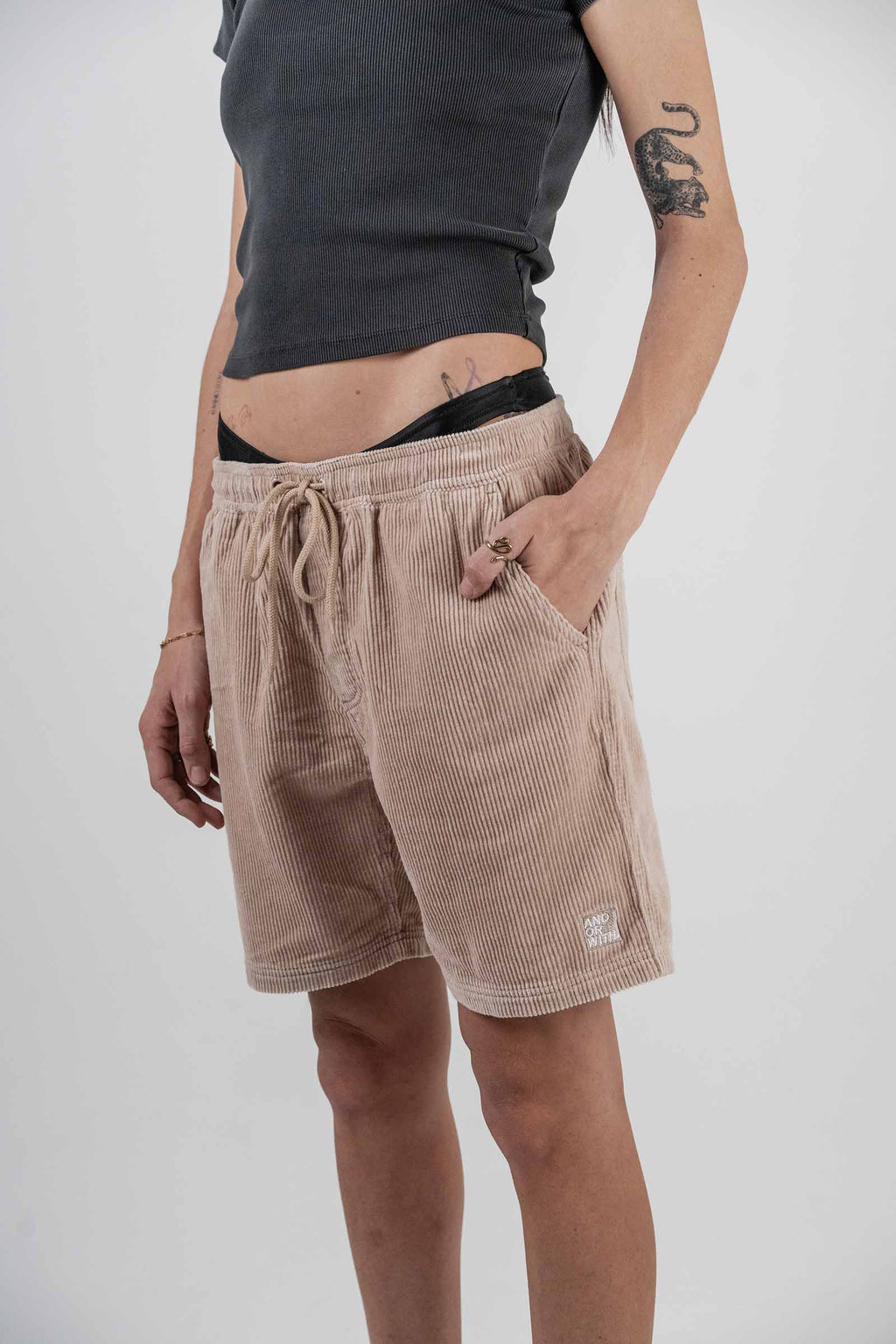 Beach Bum Corduroy Shorts Cream
