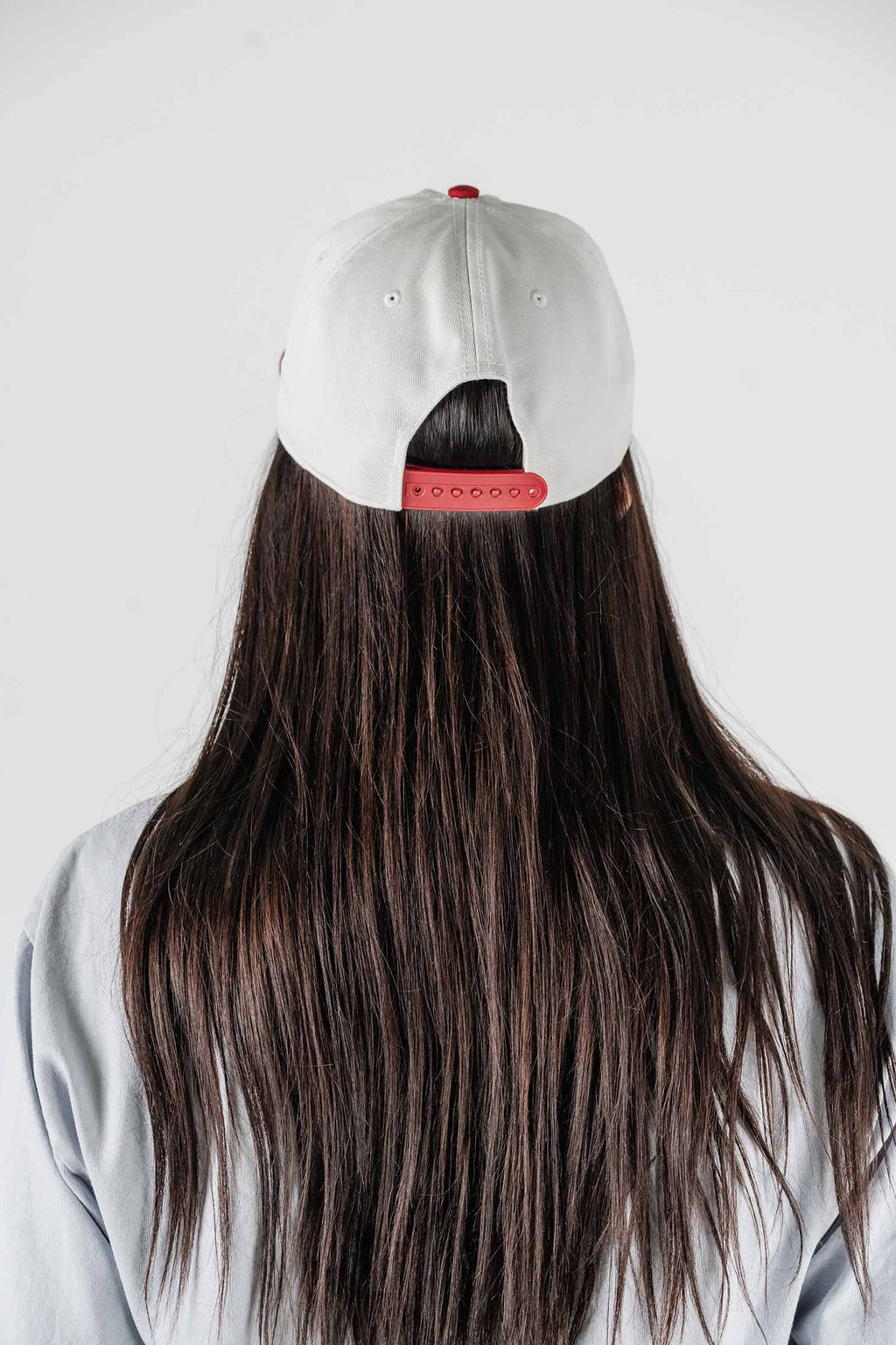 Trippy Flower Baseball Cap Cream/Red