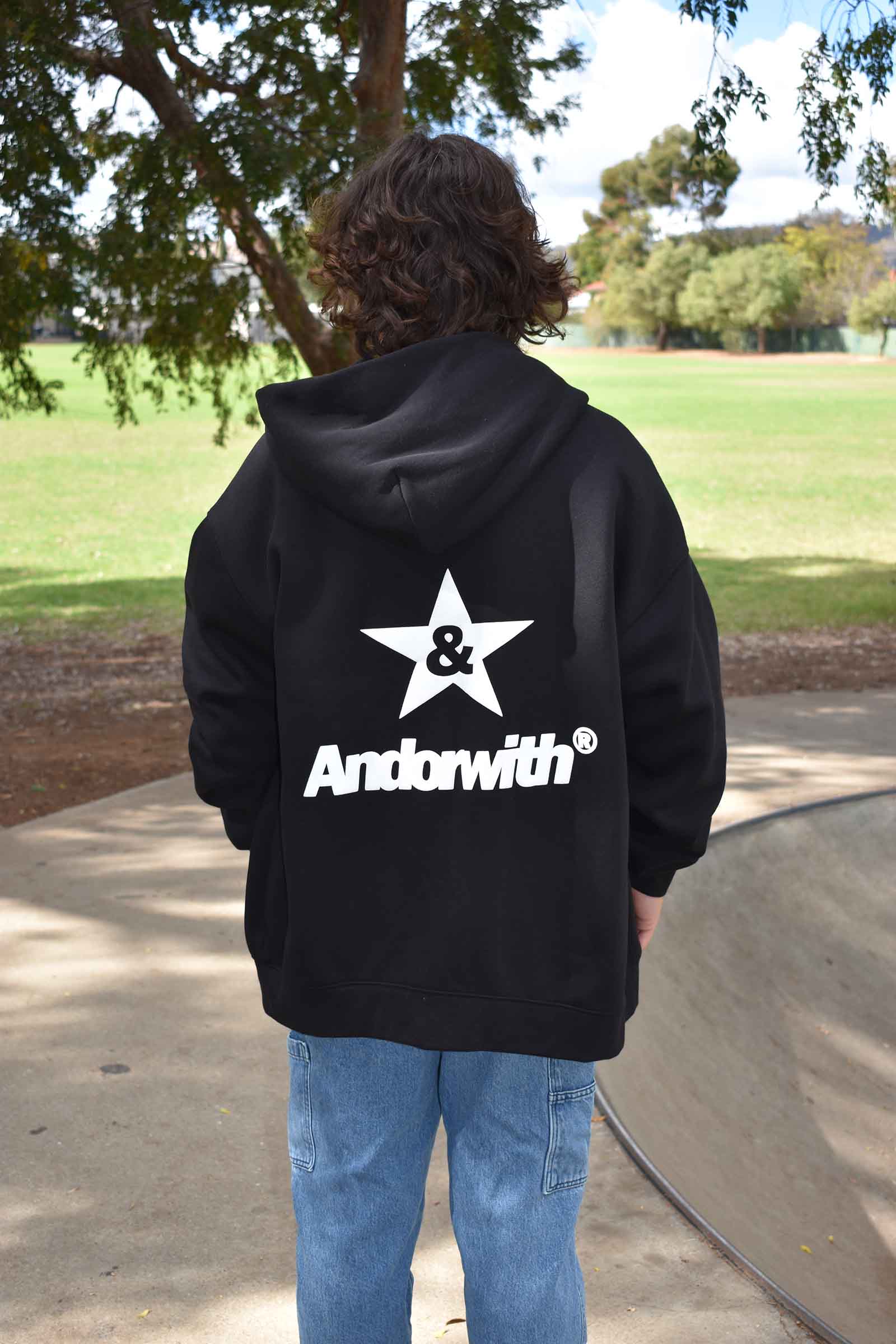 Rock Star Hoodie Black