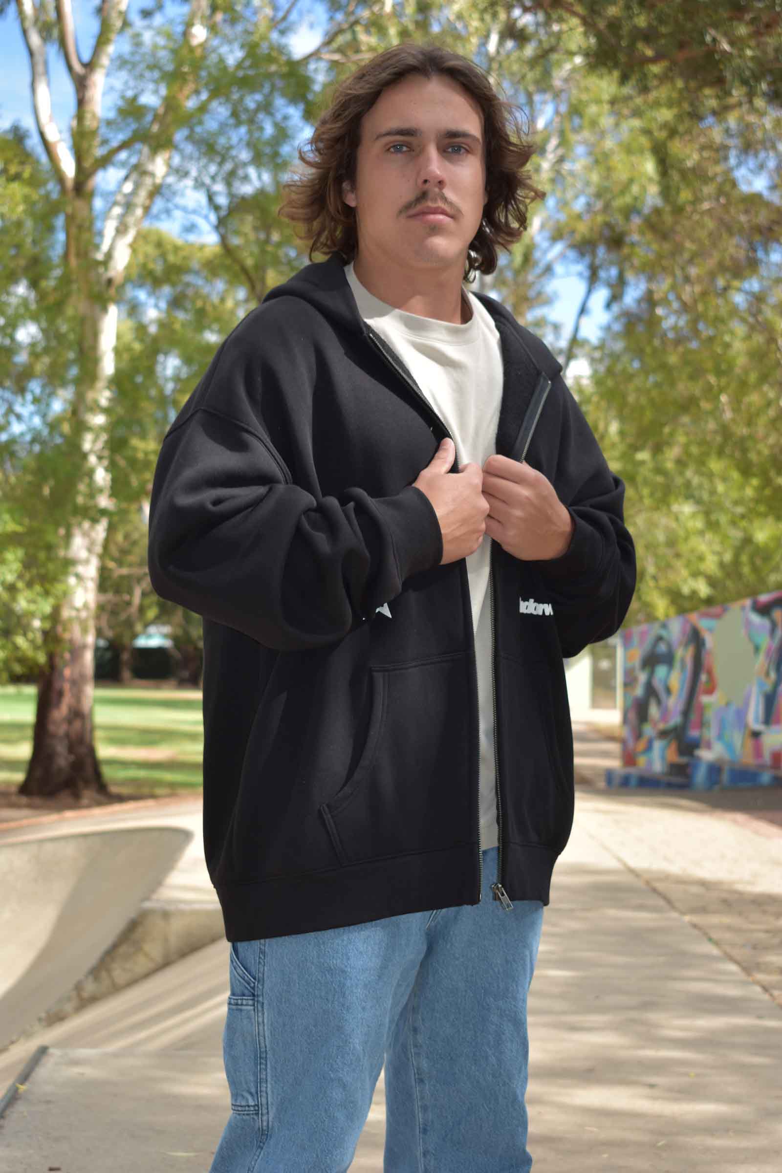 Rock Star Hoodie Black