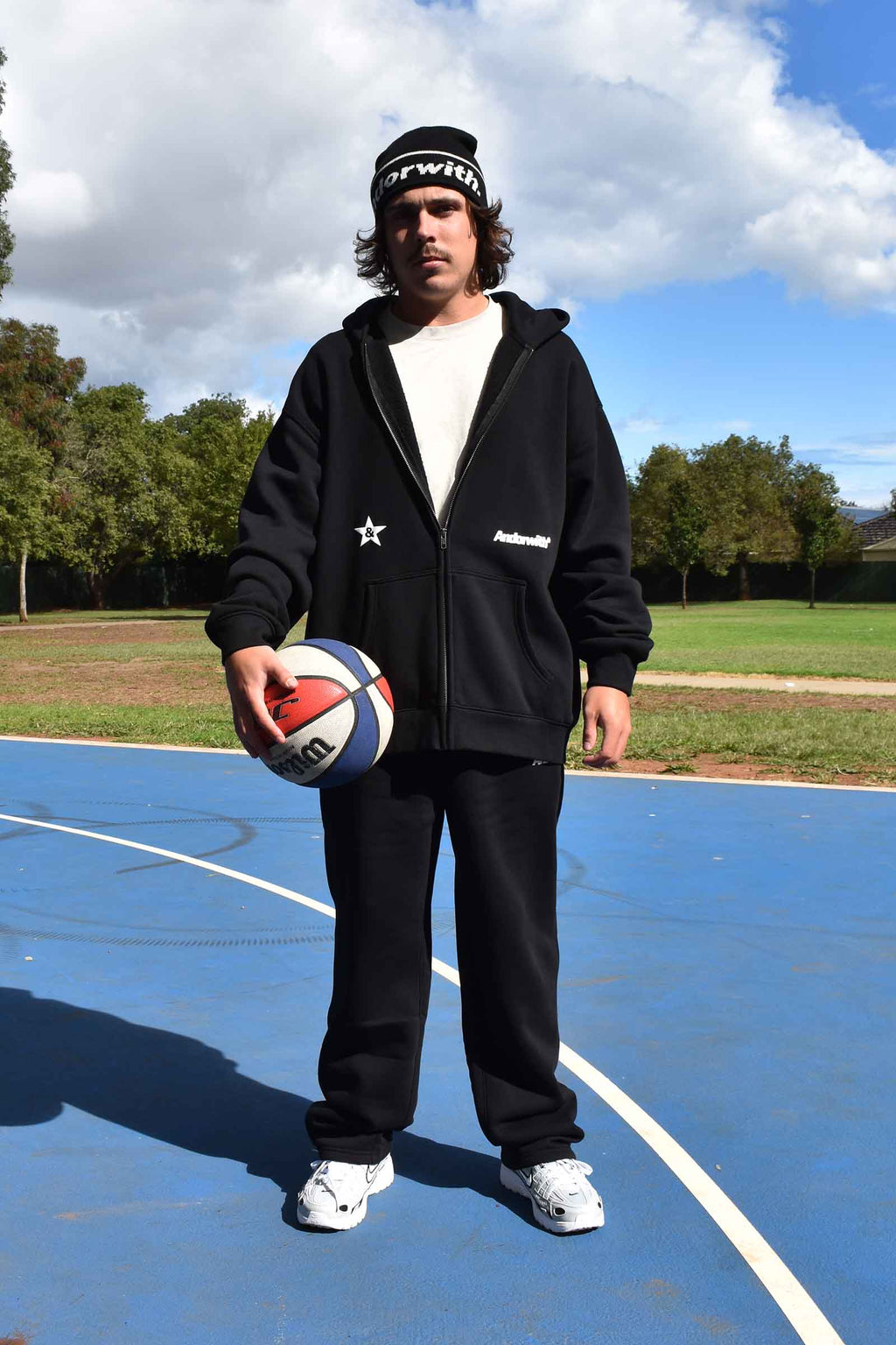 Rock Star Track Pants Black