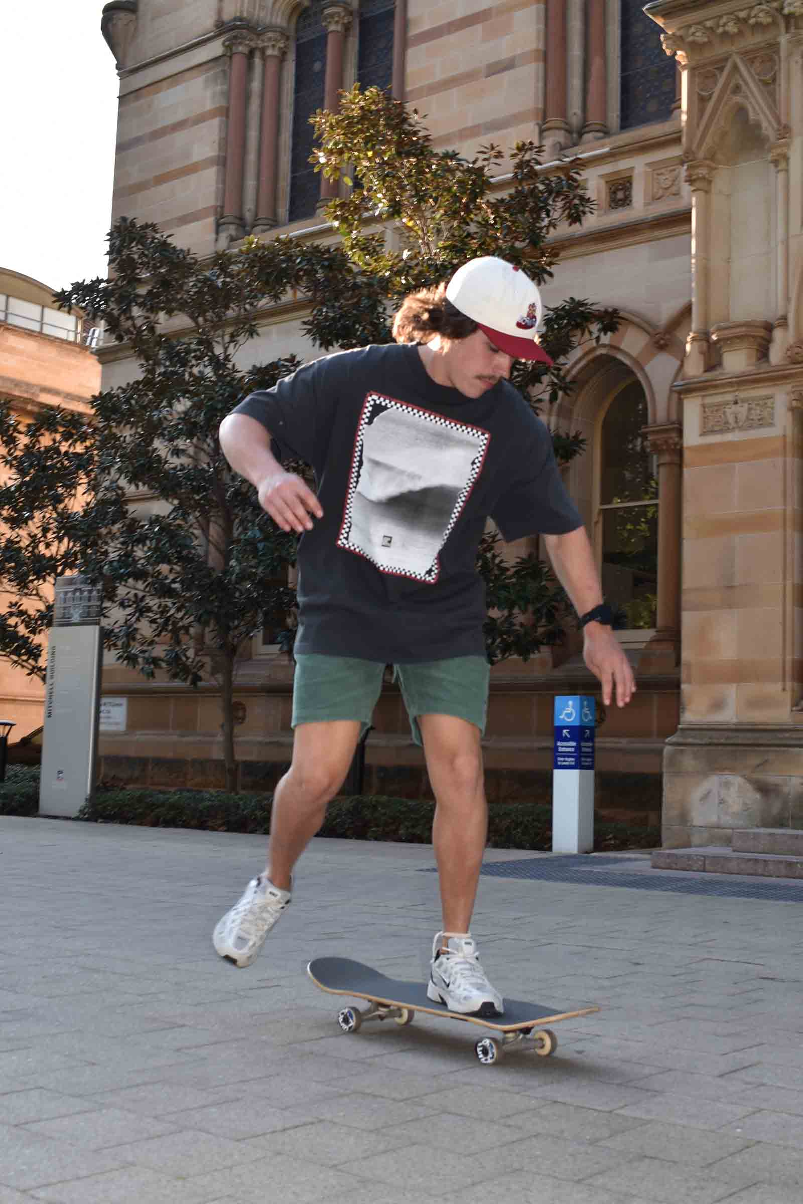 unisex-box-fit-t-shirt-black-andorwith-beach-street-wear-australia