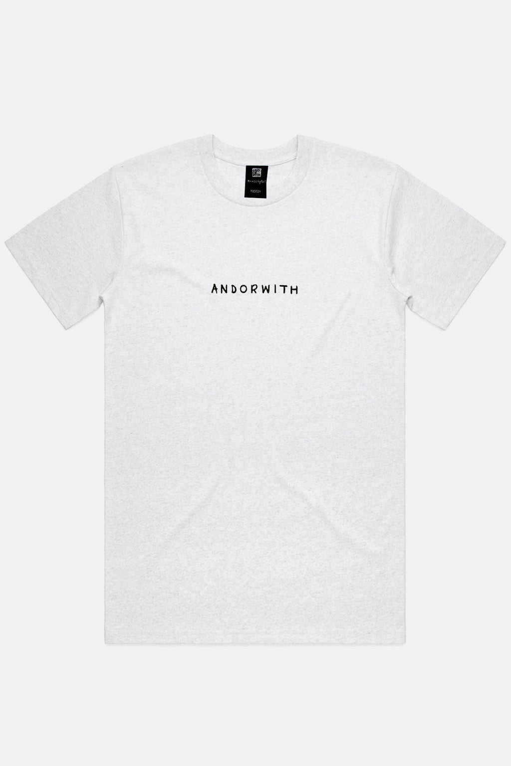 Family Tee White Marle