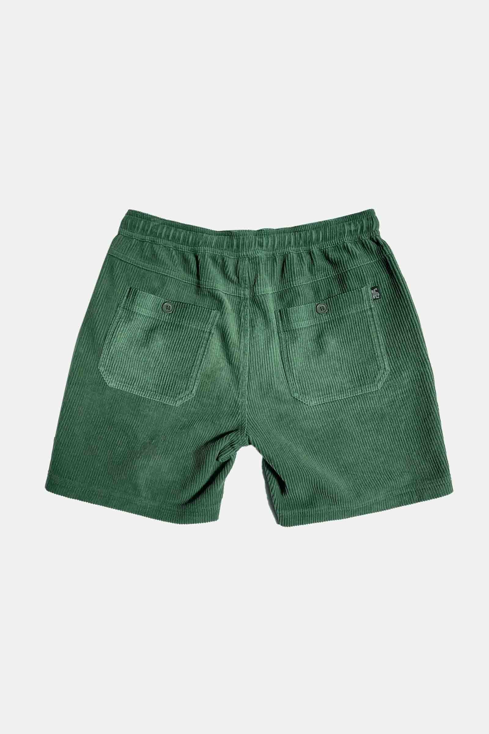 Beach Bum Corduroy Shorts Green