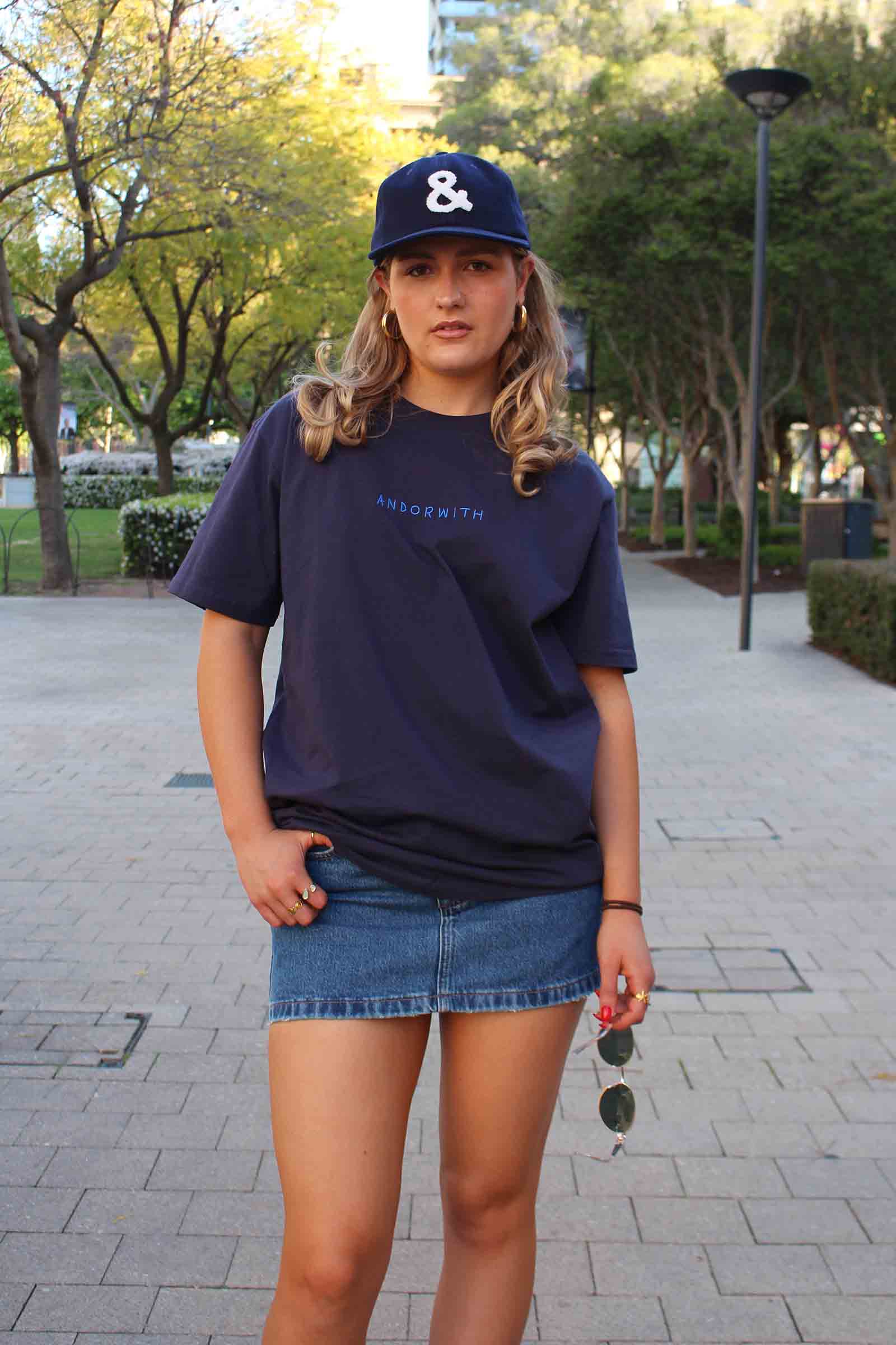 unisex-navy-t-shirt-andorwith-surf-skate-wear