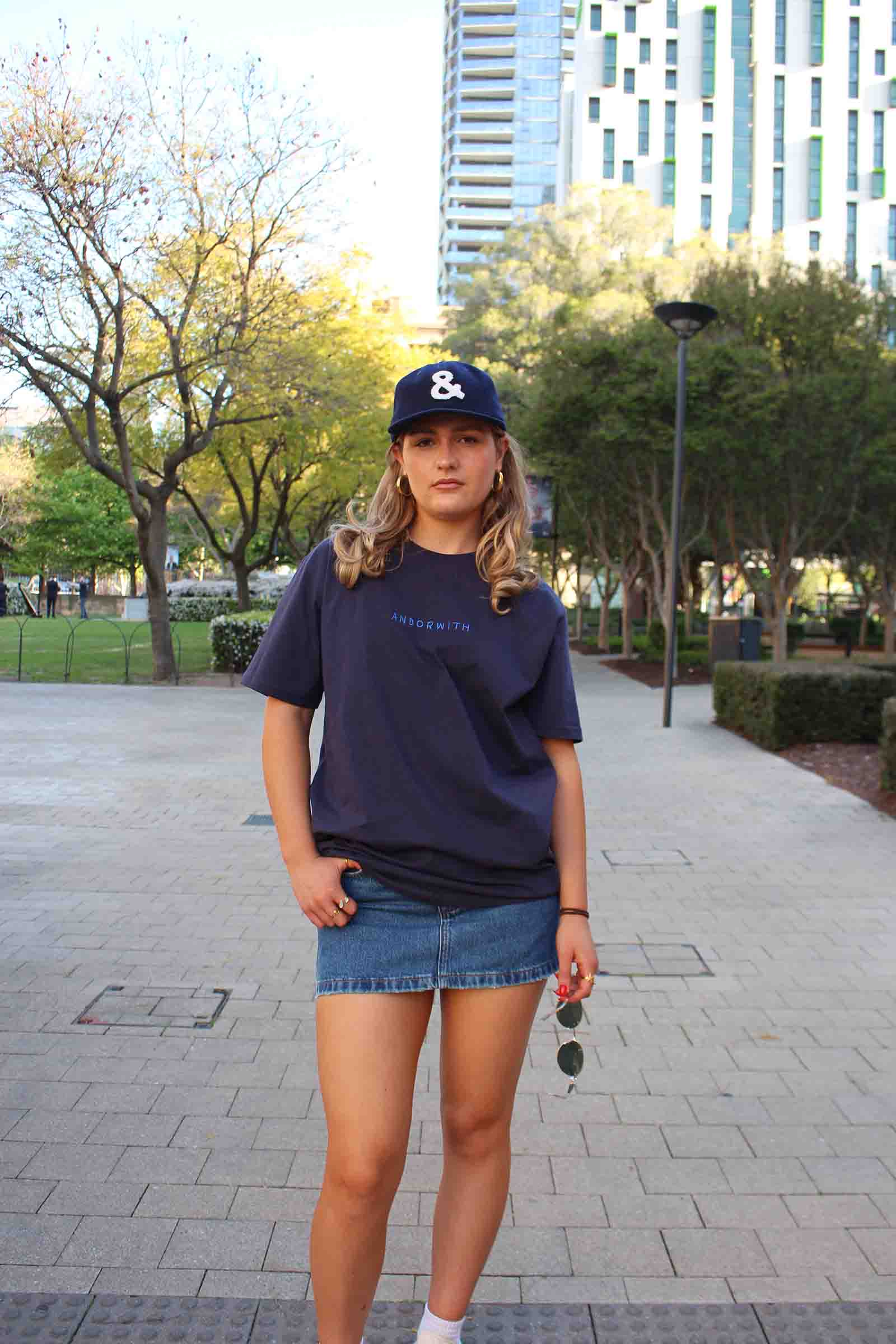 unisex-navy-t-shirt-andorwith-surf-skate-wear