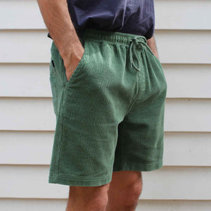 corduroy-shorts-green-andorwith-street-beach-wear-fashion