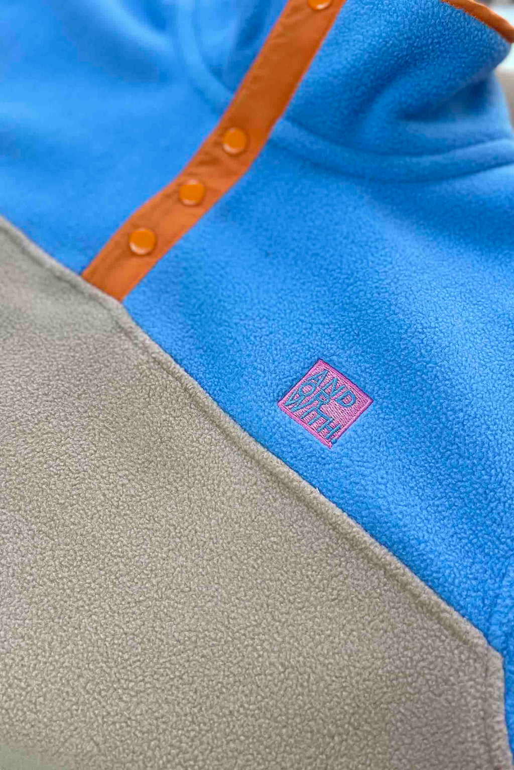 Campfire 1/4 Snap Polar Fleece Pullover Blue