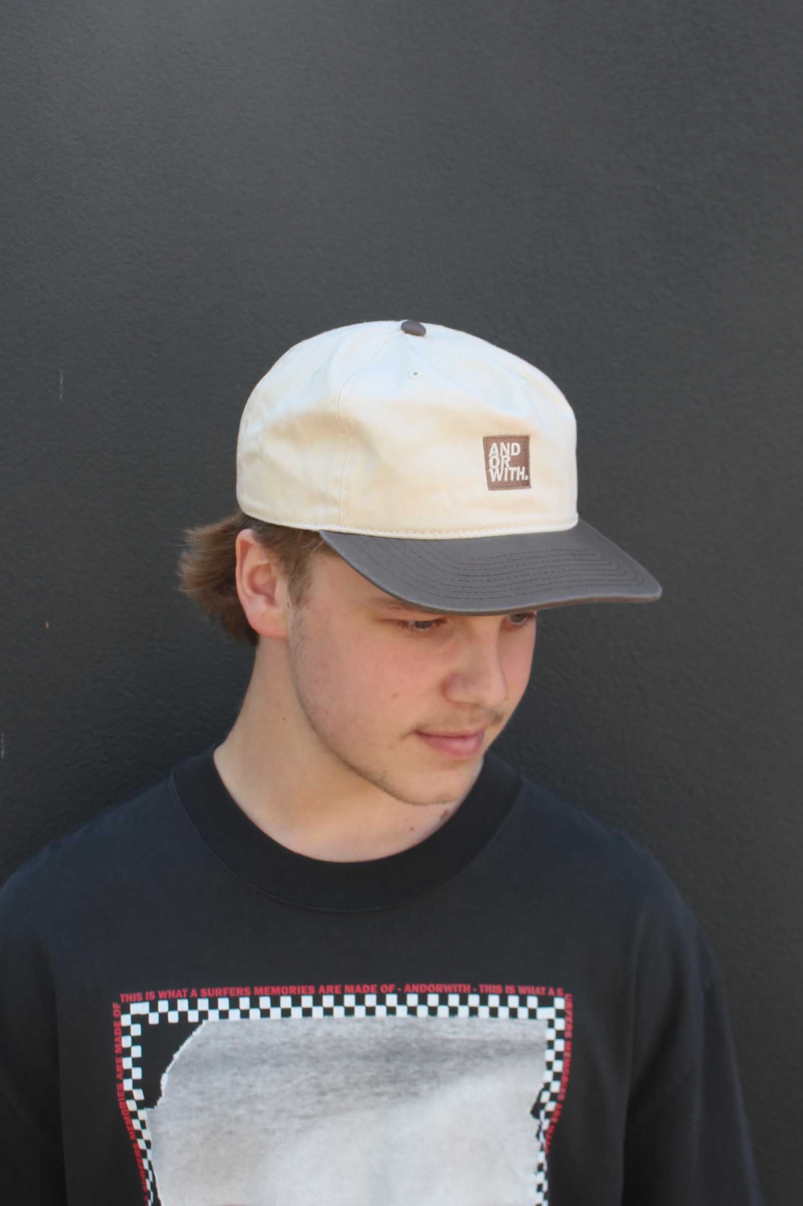 Logo Baseball Cap Cream/Coffee