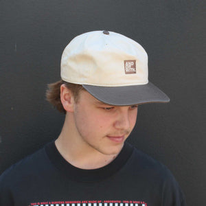 Logo Baseball Cap Cream/Coffee