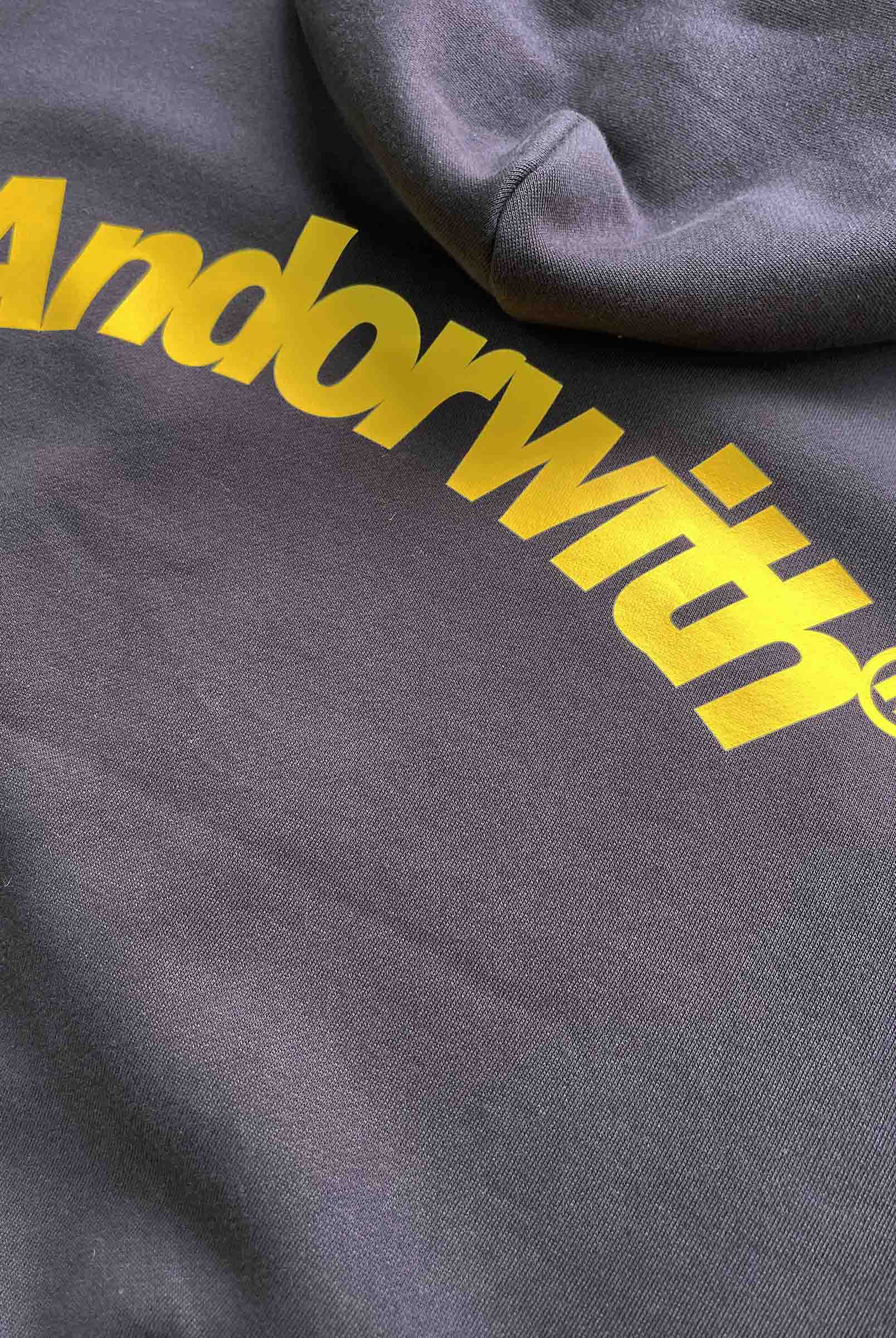 Swoop Box Fit Hoodie Navy