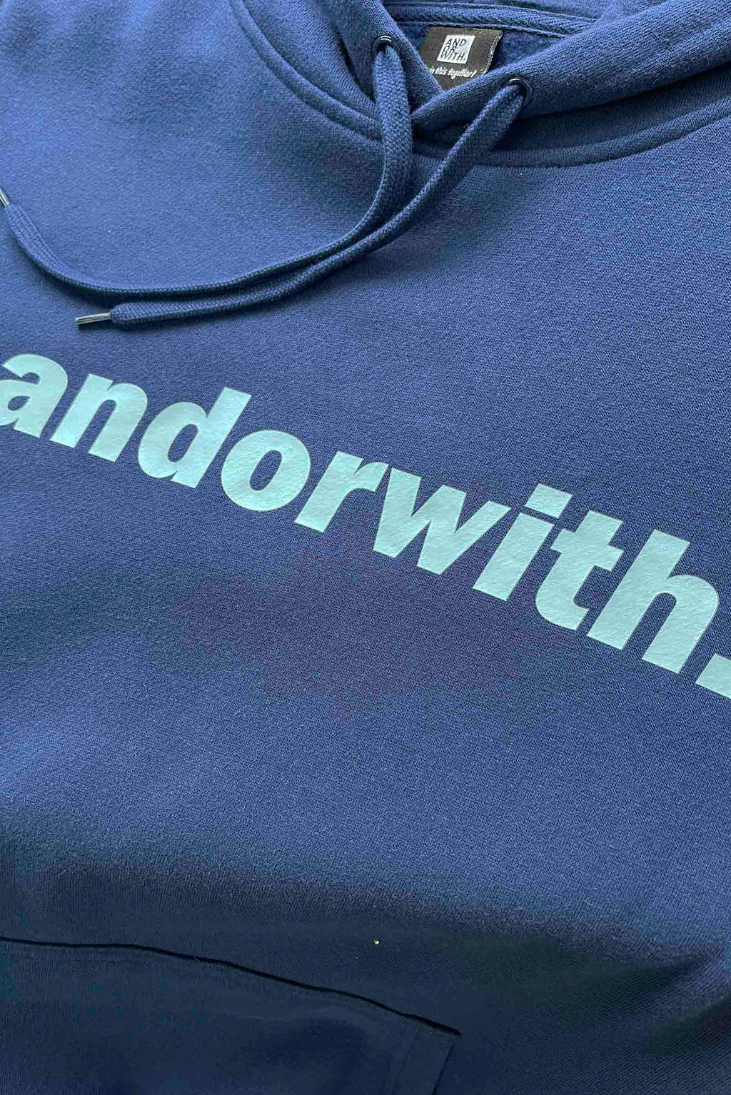 Statement Hoodie Blue