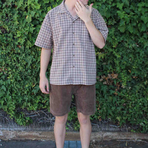 Beach Bum Corduroy Shorts Brown