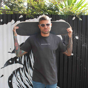 unisex-black-tshirt-andorwith-surf-skate-wear