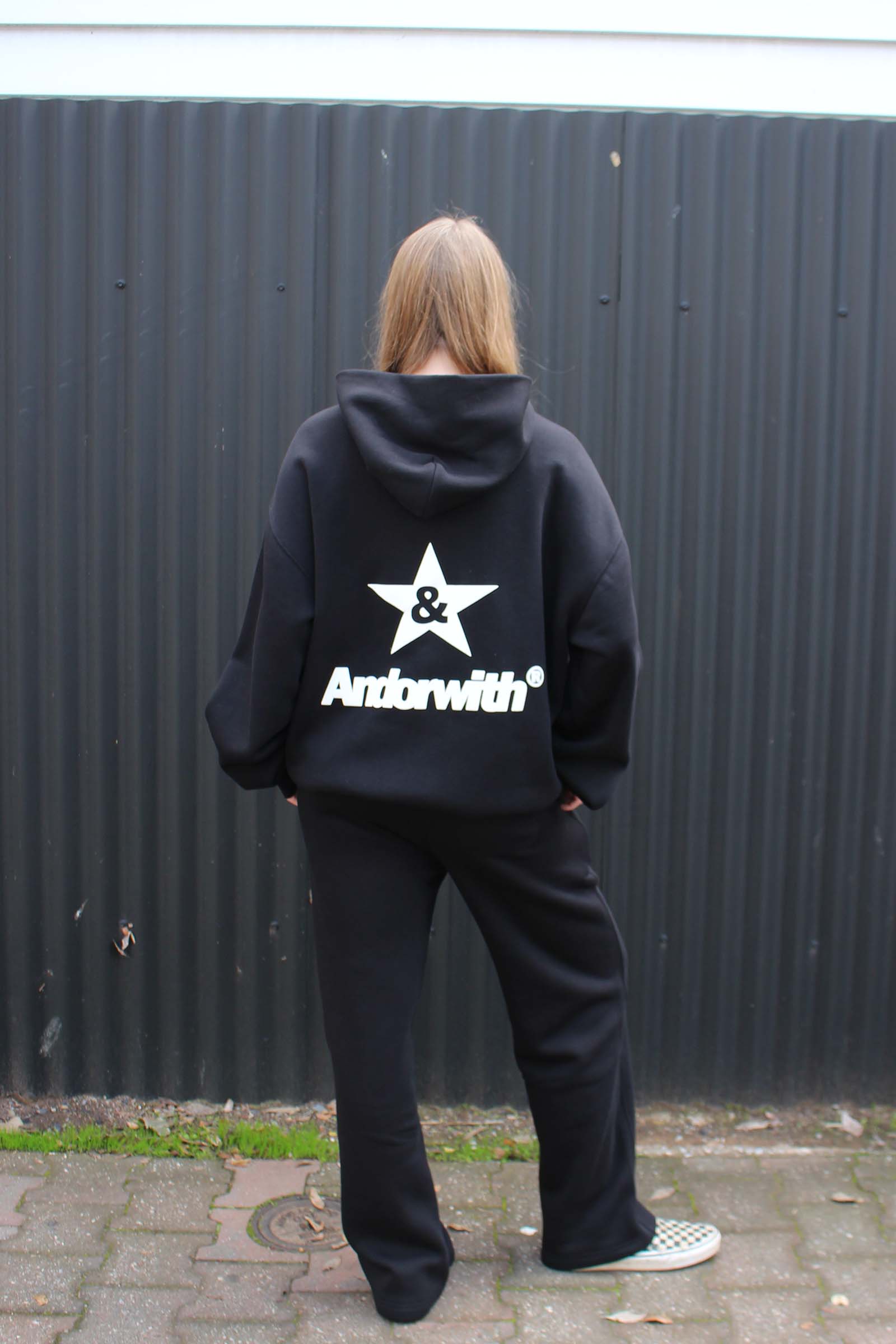 Rock Star Hoodie Black