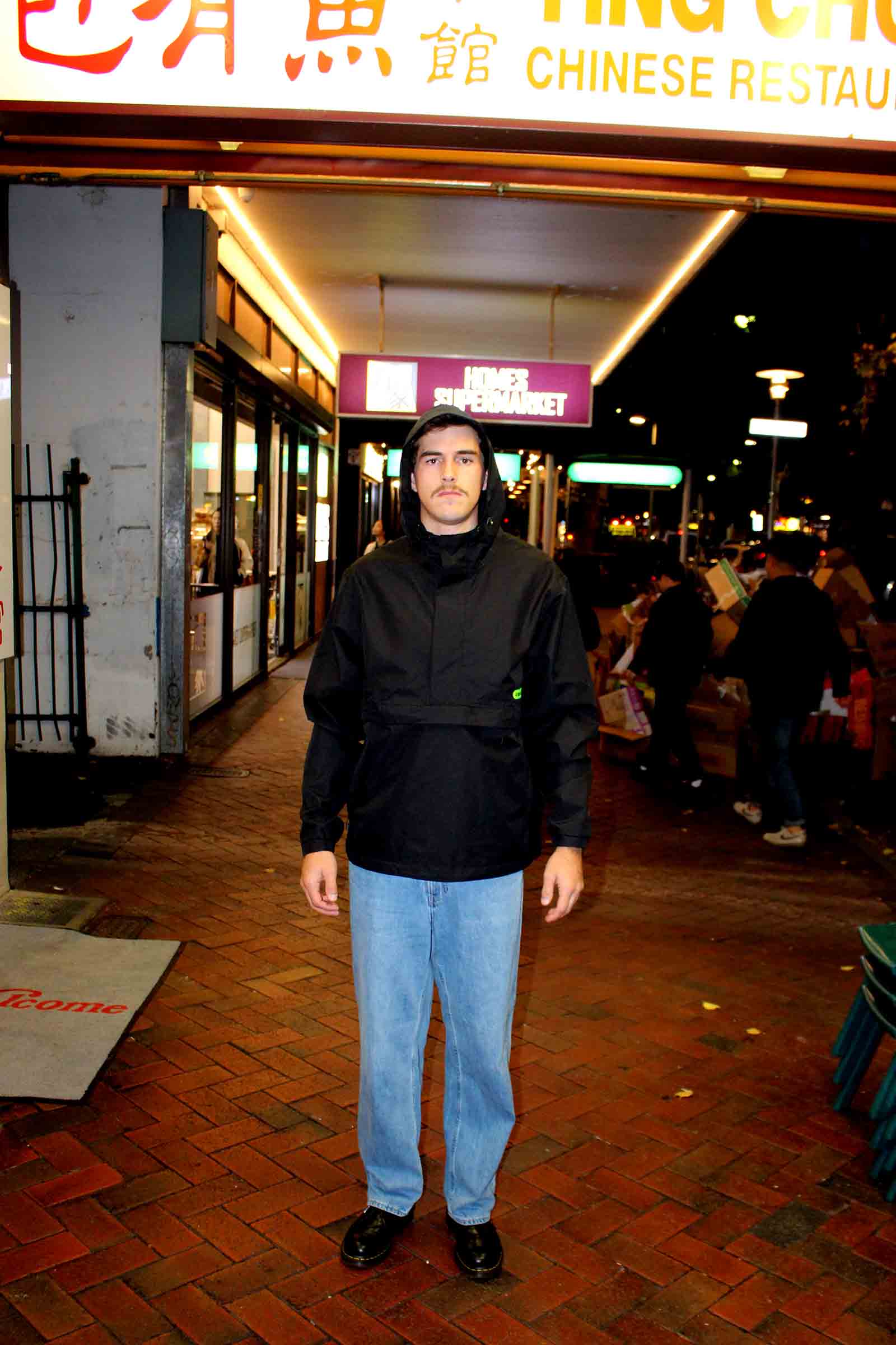 Green Pill Waterproof Anorak Jacket
