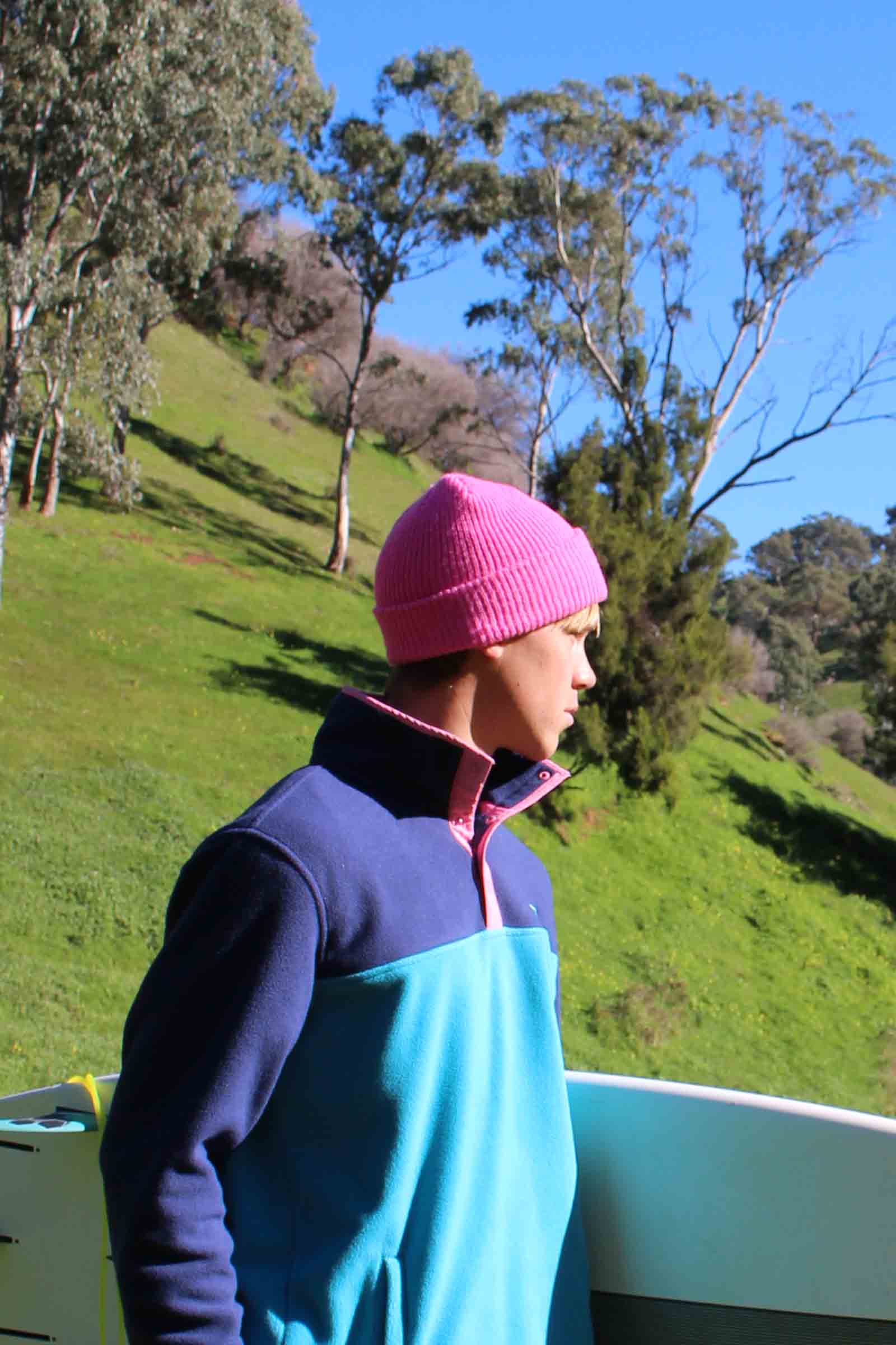 Logo Beanie Pink