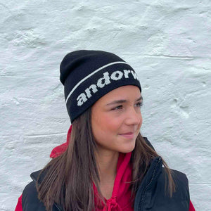 unisex-cuffless-wool-beanie-black-andorwith-surf-skate-wear