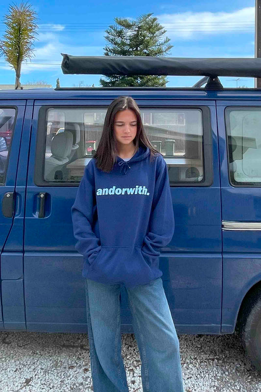 unisex-blue-hoody-jumper-andorwith-surf-skate-wear