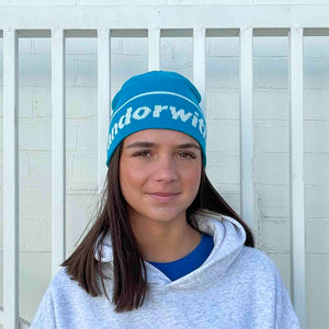 unisex-cuffless-wool-beanie-blue-andorwith-surf-skate-wear