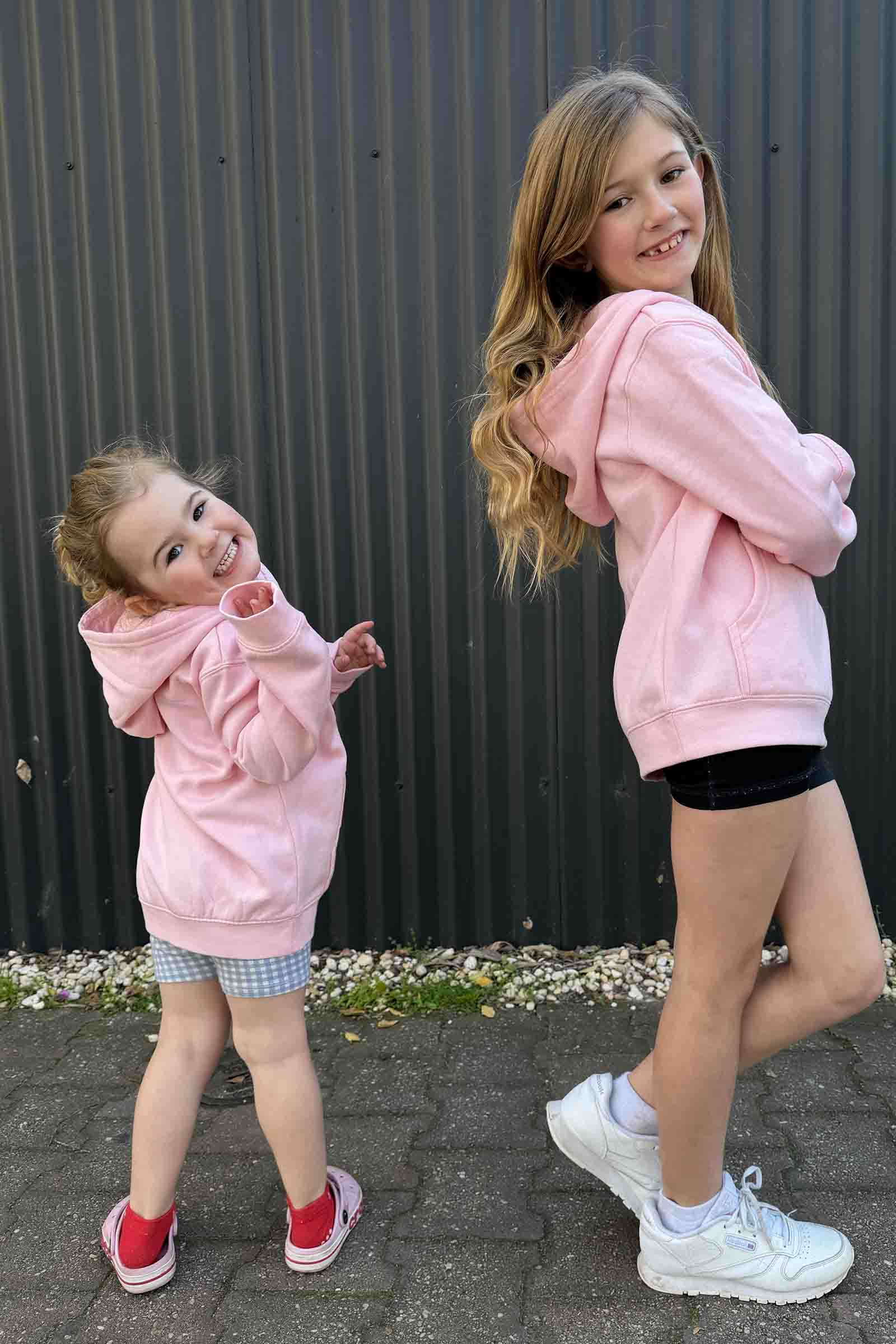 Kids/Youth Bugs Hood Pink